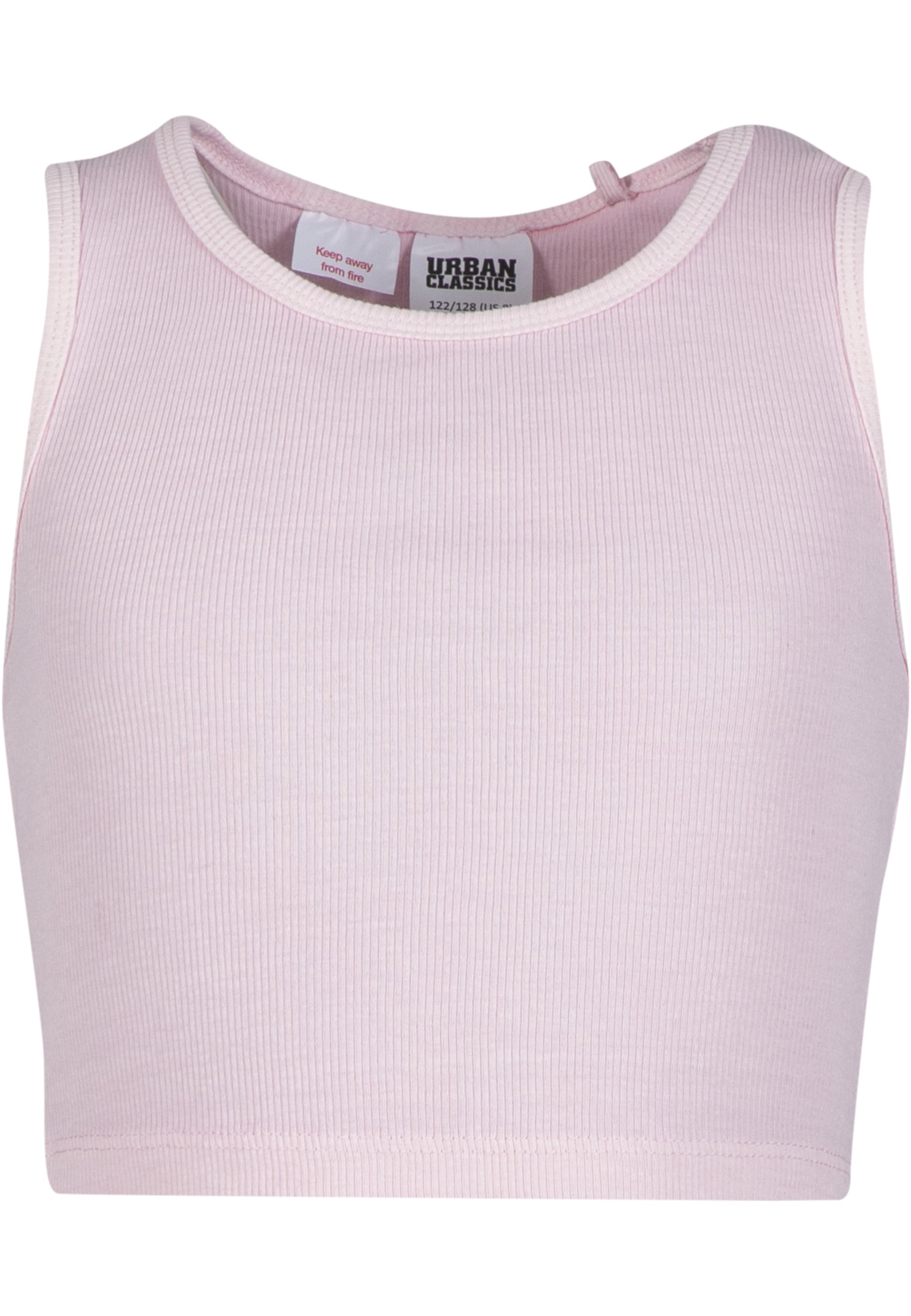Urban Classics T-Shirt "Urban Classics Girls Washed Rib Jersey Cropped Shirt" 1