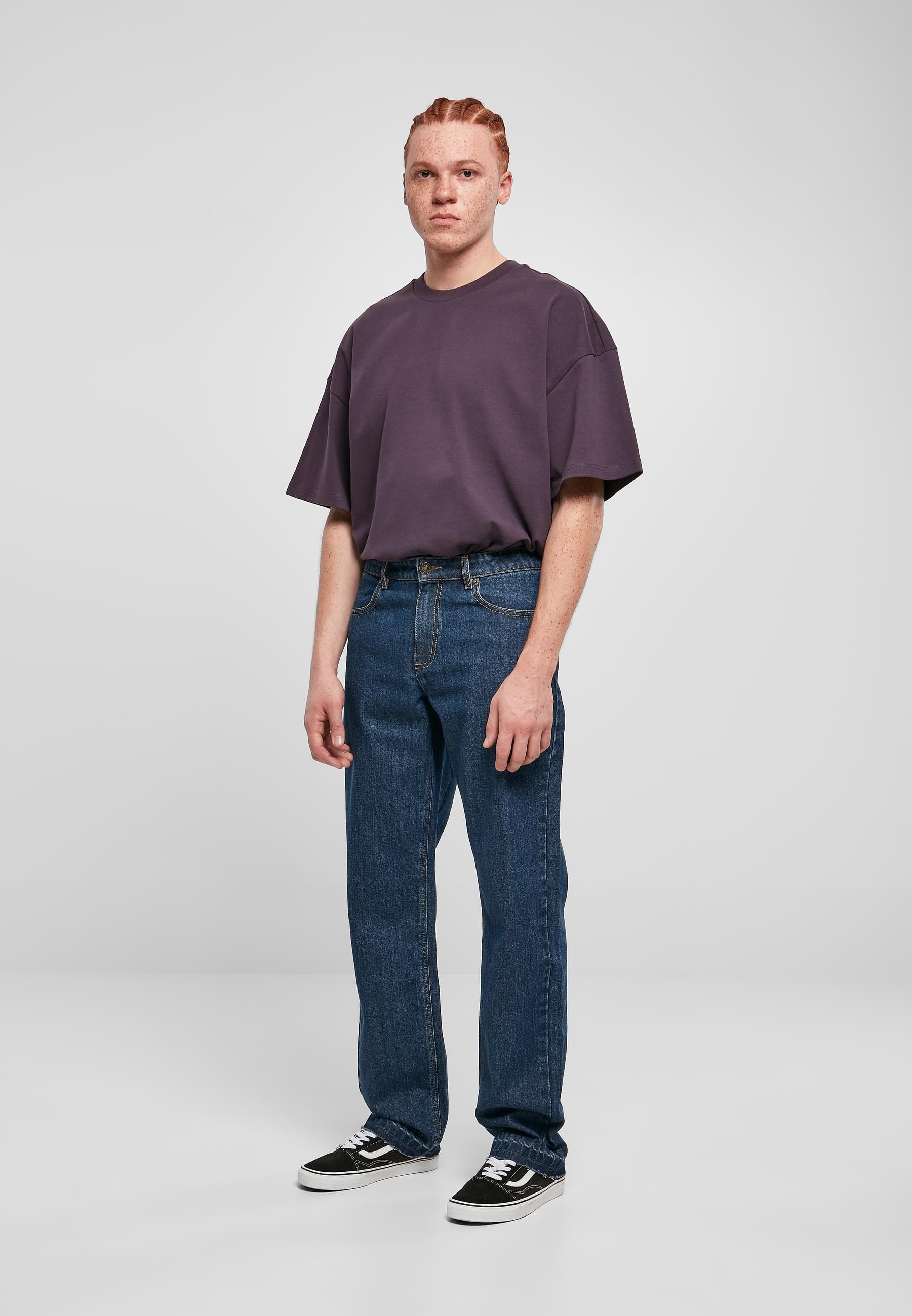 URBAN CLASSICS Bequeme Jeans »Urban Classics Herren Open Edge Loose Fit Jeans«, (1 tlg.)