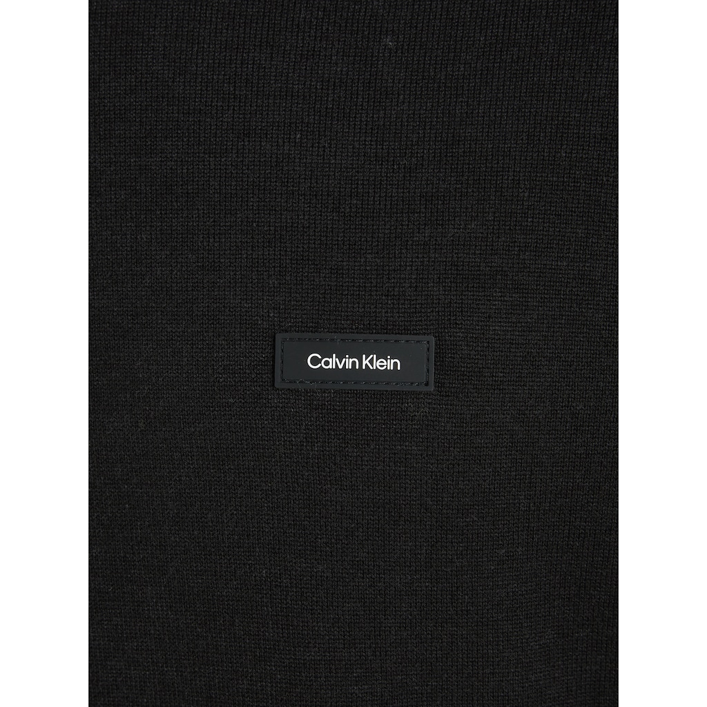 Calvin Klein Rundhalspullover »COTTON SILK BLEND CN SWEATER«