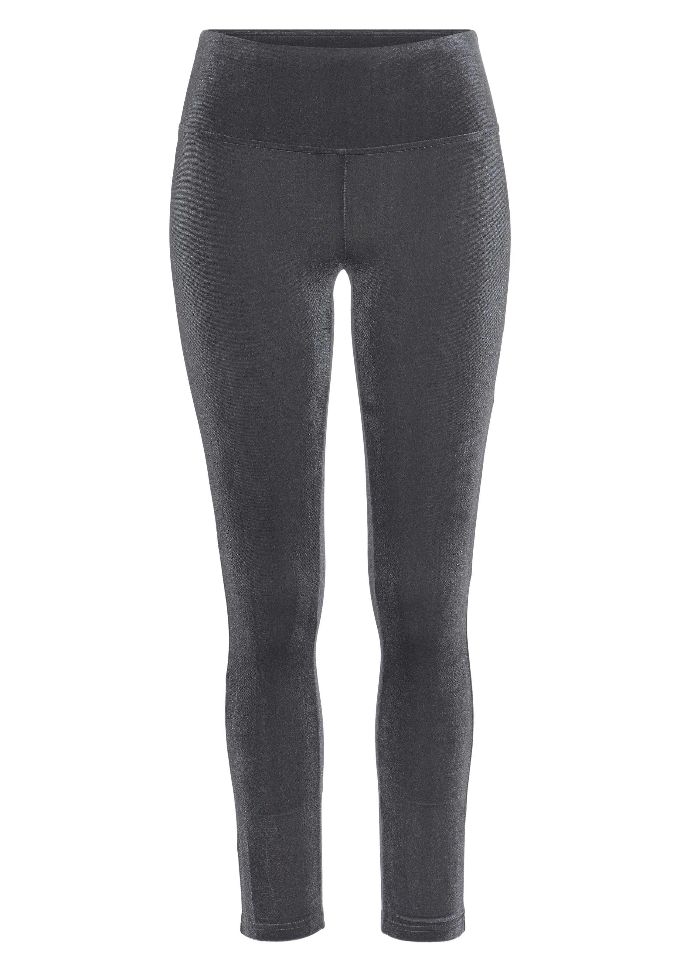 LASCANA Leggings in weicher, elastischer Samtoptik günstig online kaufen