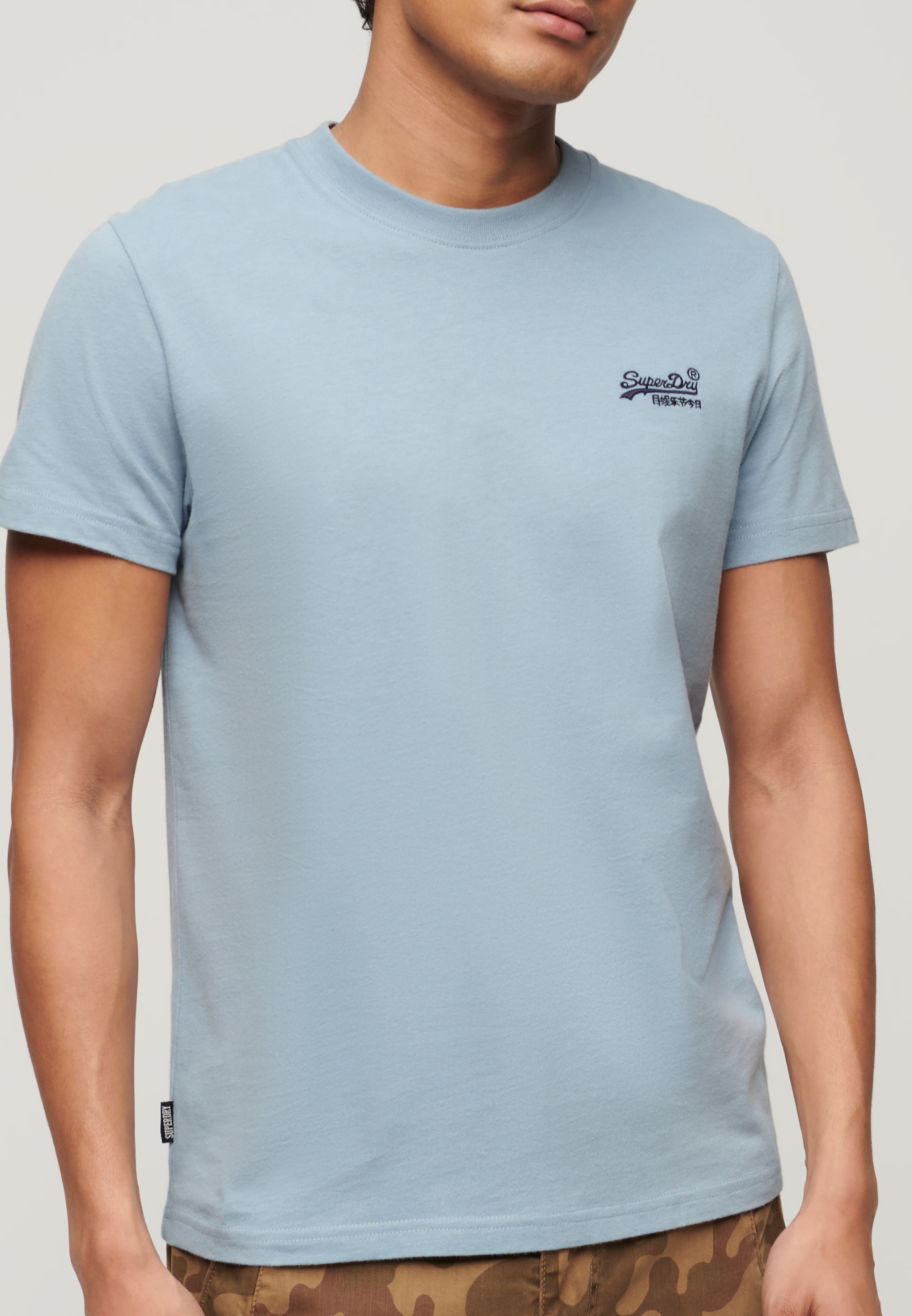 Superdry Rundhalsshirt "Organic Cotton Essential Logo T-Shirt" günstig online kaufen