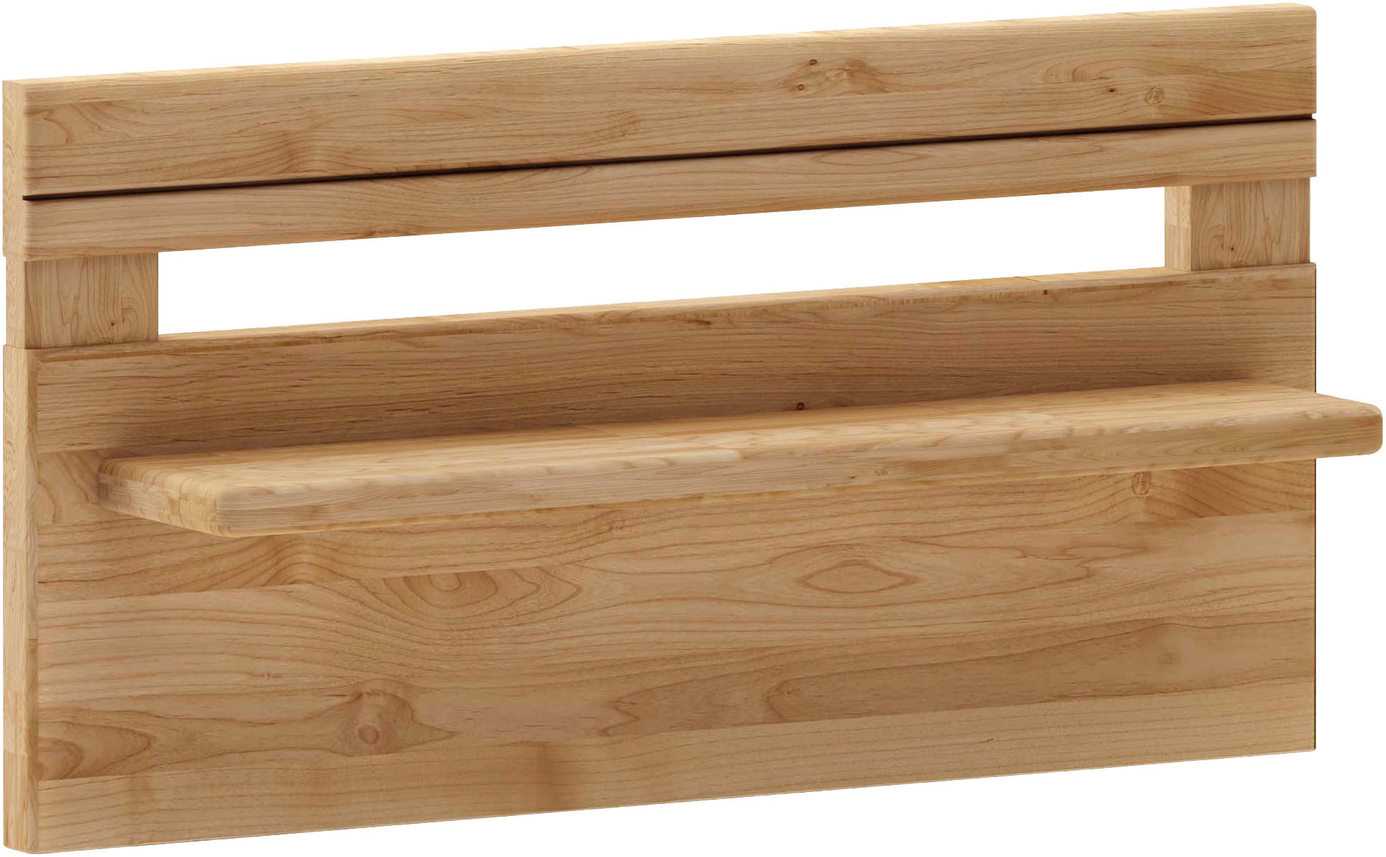 WIEMANN Schrankaufsatz "Lausanne, Paneel mit Ablage, Massivholz Erle" Set, günstig online kaufen