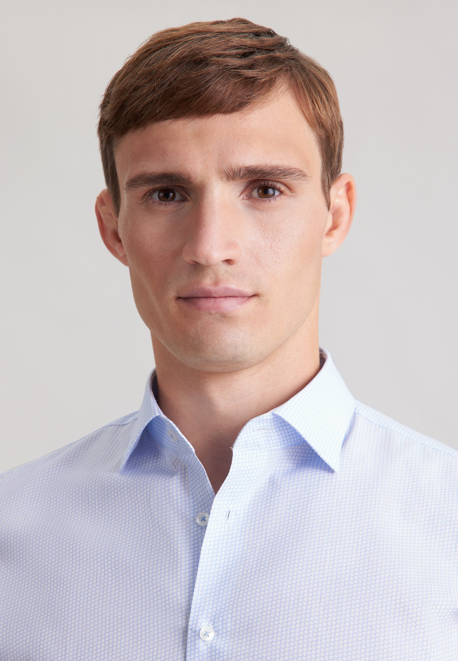 Seidensticker Schwarze Rose Men's Shirt Blue M 2