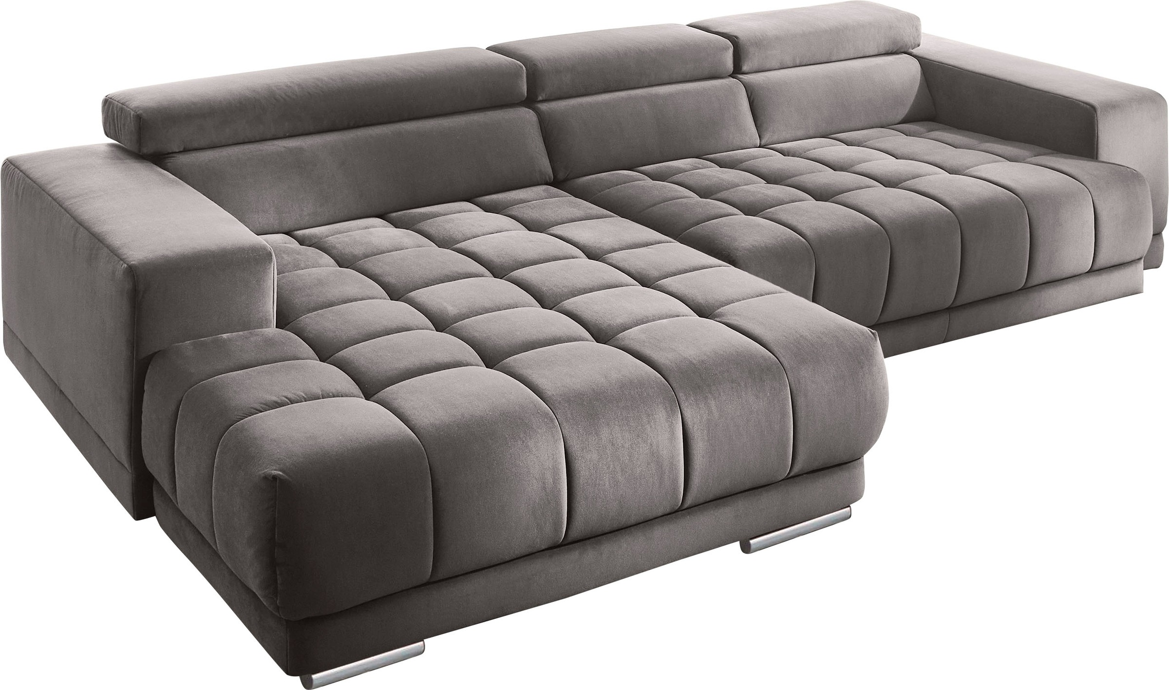 Die PlanBar Ecksofa »MP-IN15053 L-Form«, mit Kopfteilverstellung, wahlweise mit manueller Vorziehbank