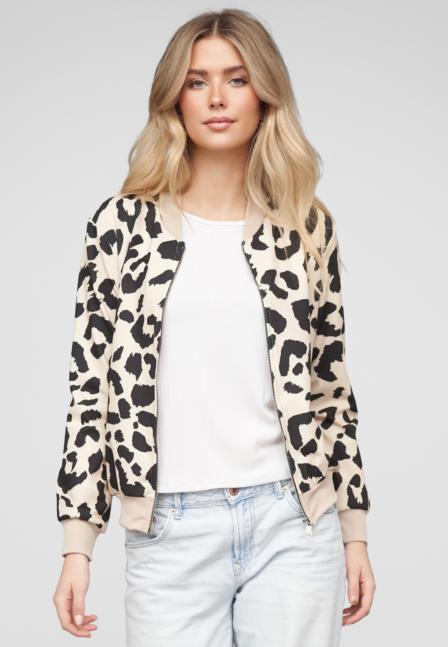 CLOUD 5IVE Bomberjacke »CLOUD 5IVE Blouson Bomberjacket« 1 Stk. tlg. ohne Kapuze
