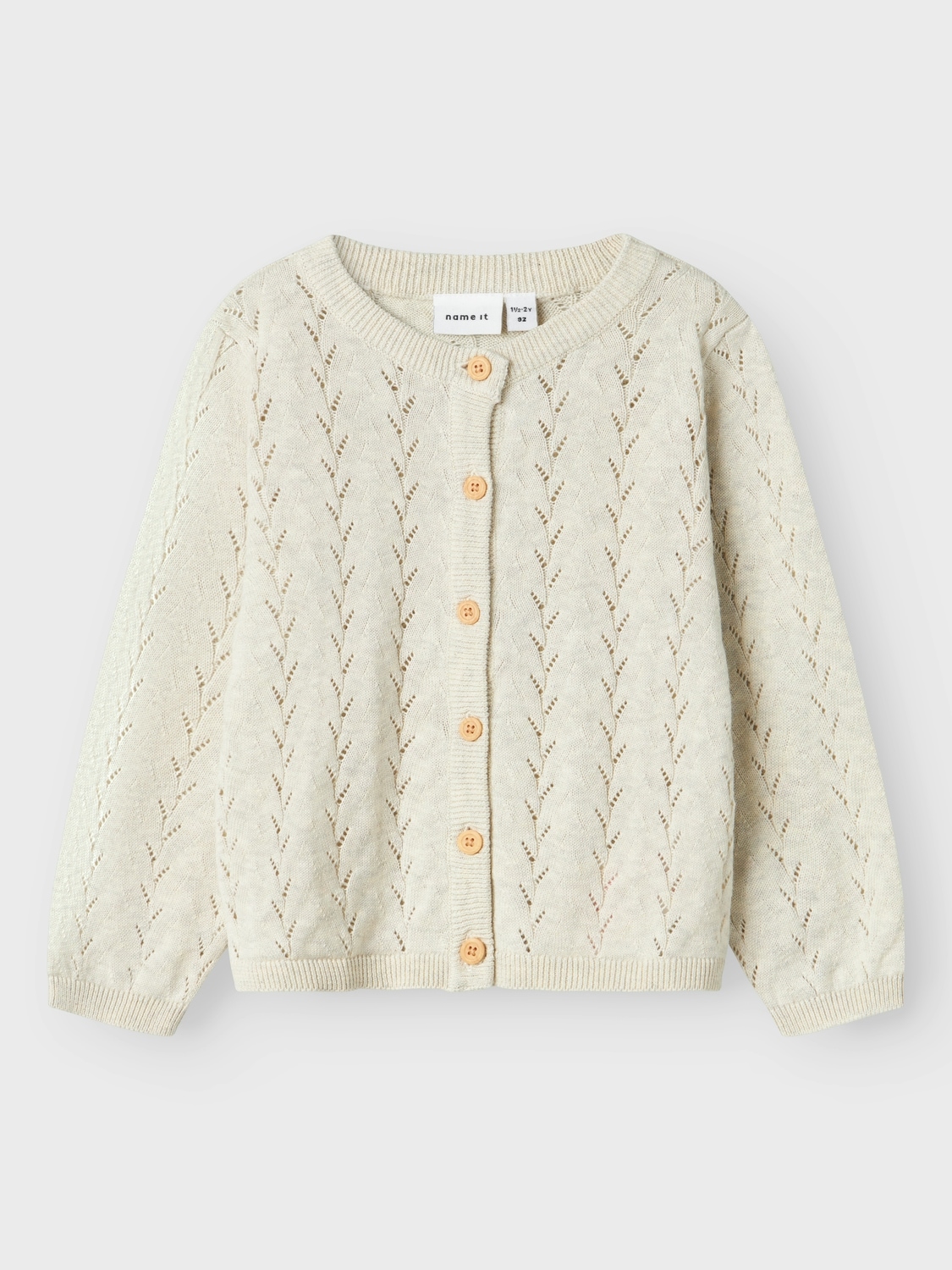 Name It Strickjacke »NMFBANNI LS KNIT CARD NOOS«