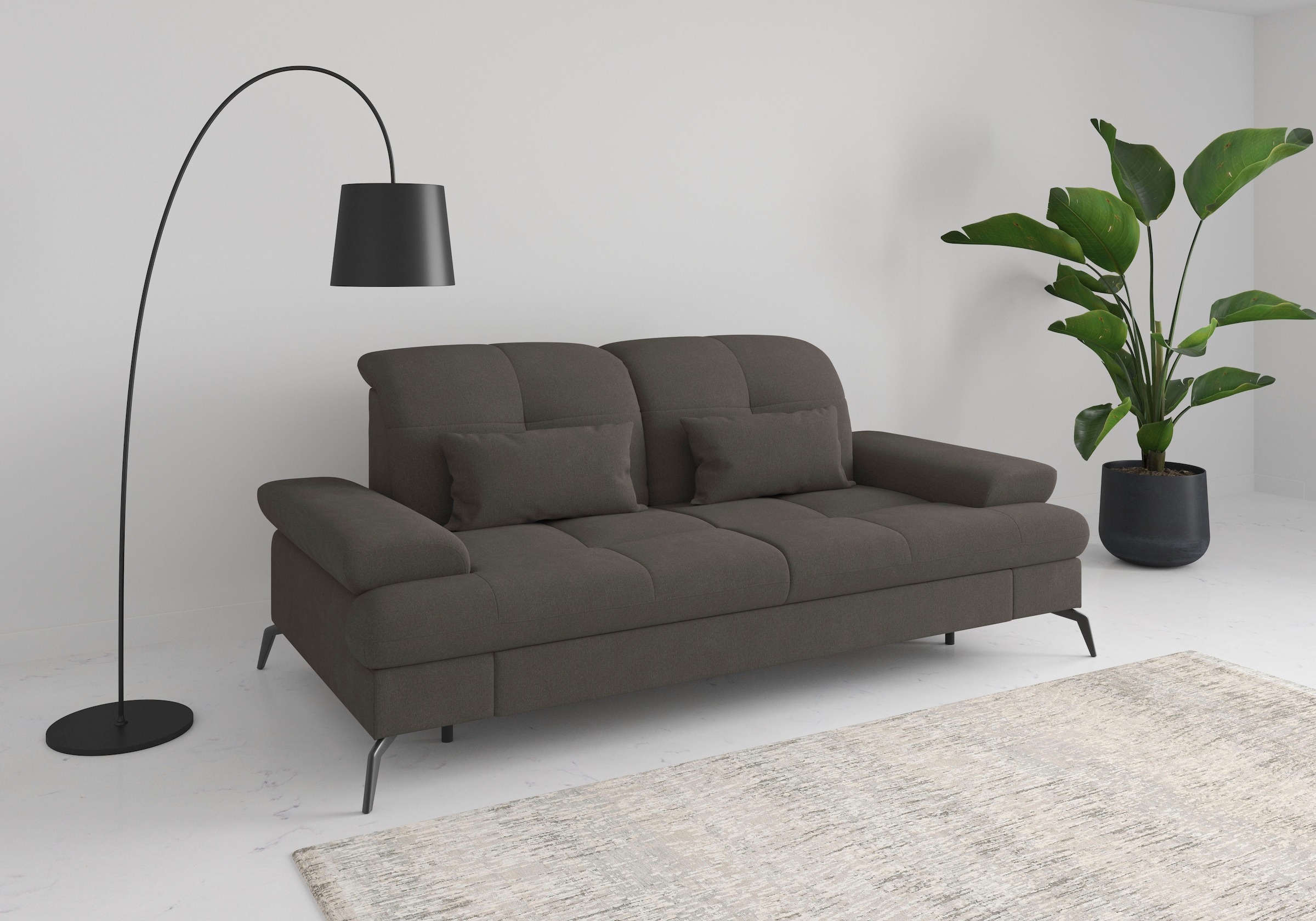 sit&more 3-Sitzer "Amica", inkl Sitztiefenverstellung und Armteilverstellun günstig online kaufen