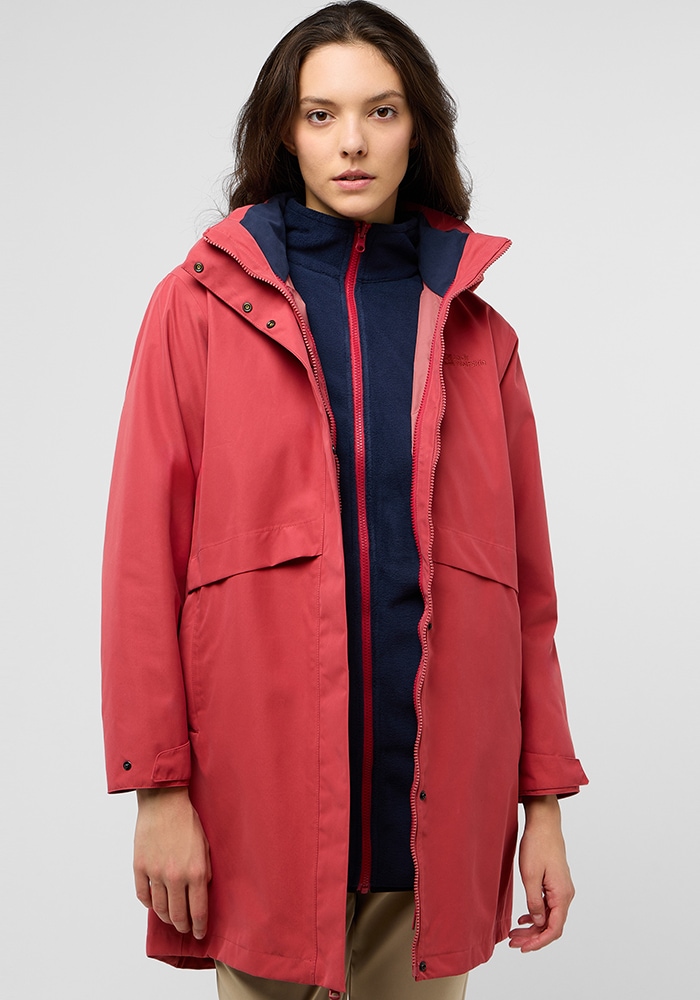 Jack Wolfskin 3-in-1-Funktionsmantel "BAYLIGHT 3IN1 COAT W"