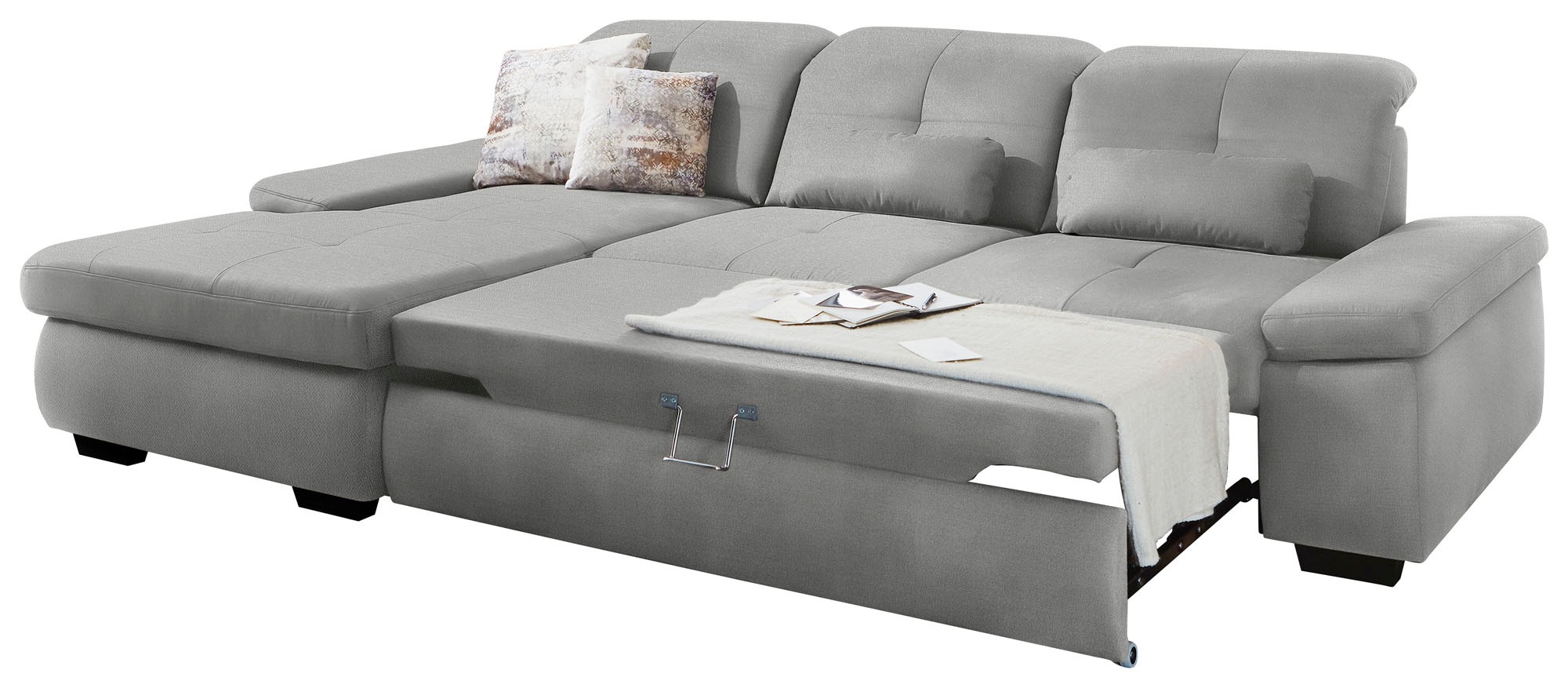 Die PlanBar Ecksofa »MP-IN16012 L-Form, mit Kaltschum-Polsterung«, inkl. Sitztiefenverstellung, wahlweise mit weiteren Funktionen