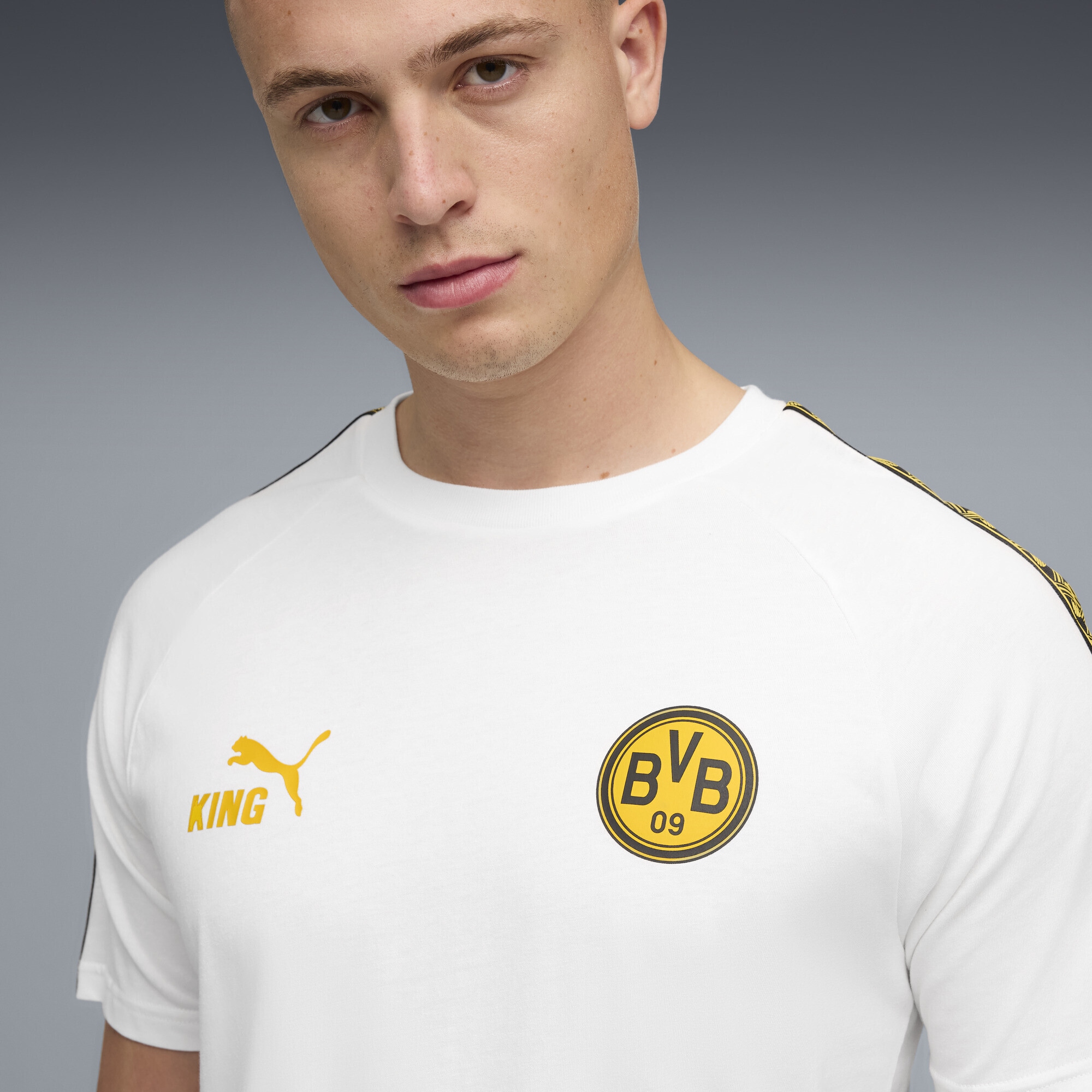PUMA T-Shirt »Borussia Dortmund KING T-Shirt Herren«