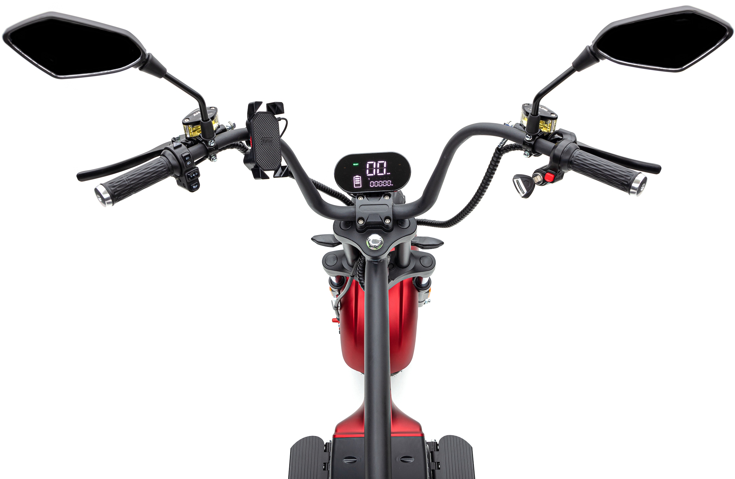 ECONELO E-Motorroller »CHOPPER PXD 8«, auf BAUR online Rechnung bestellen | Lenkrad höhenverstellbar