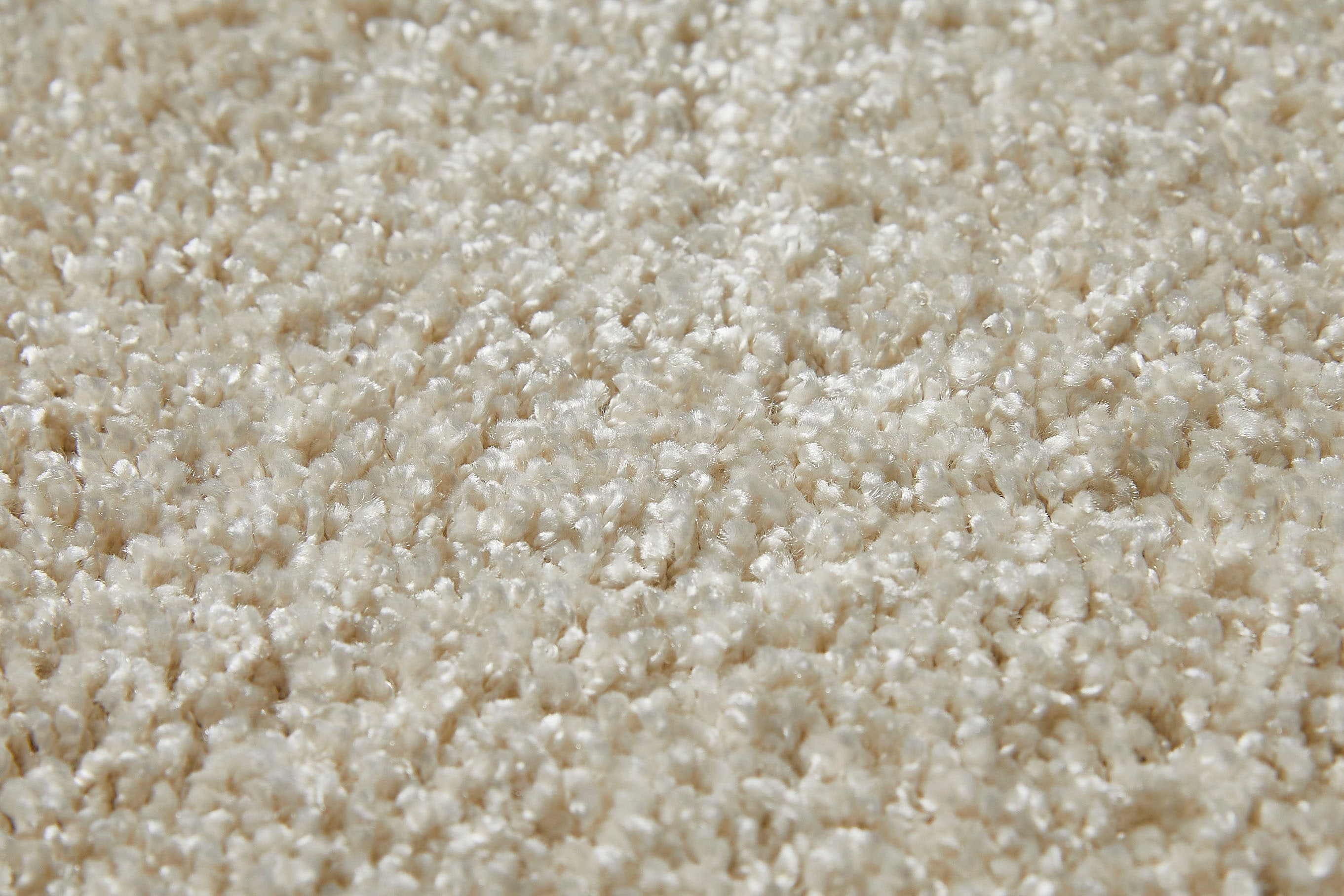 ANDIAMO Teppichboden "Portland, Velours, Made in Netherlands", B : 400cm 1 Stk., 11mm, L: 1.400cm, beige, Schlafzimmer, Teppiche, Uni Farben, Breite