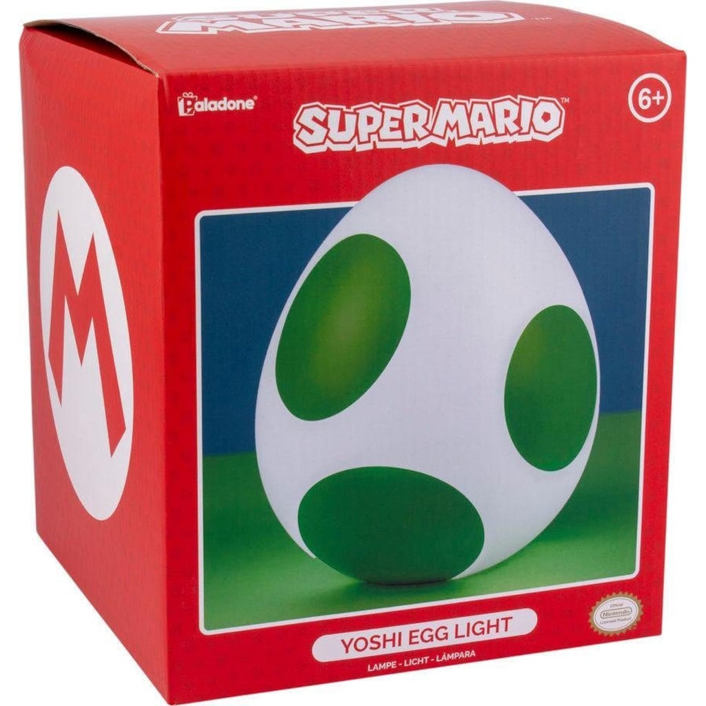 Paladone Tischleuchte »Super Mario Yoshi Ei Lampe 20cm«