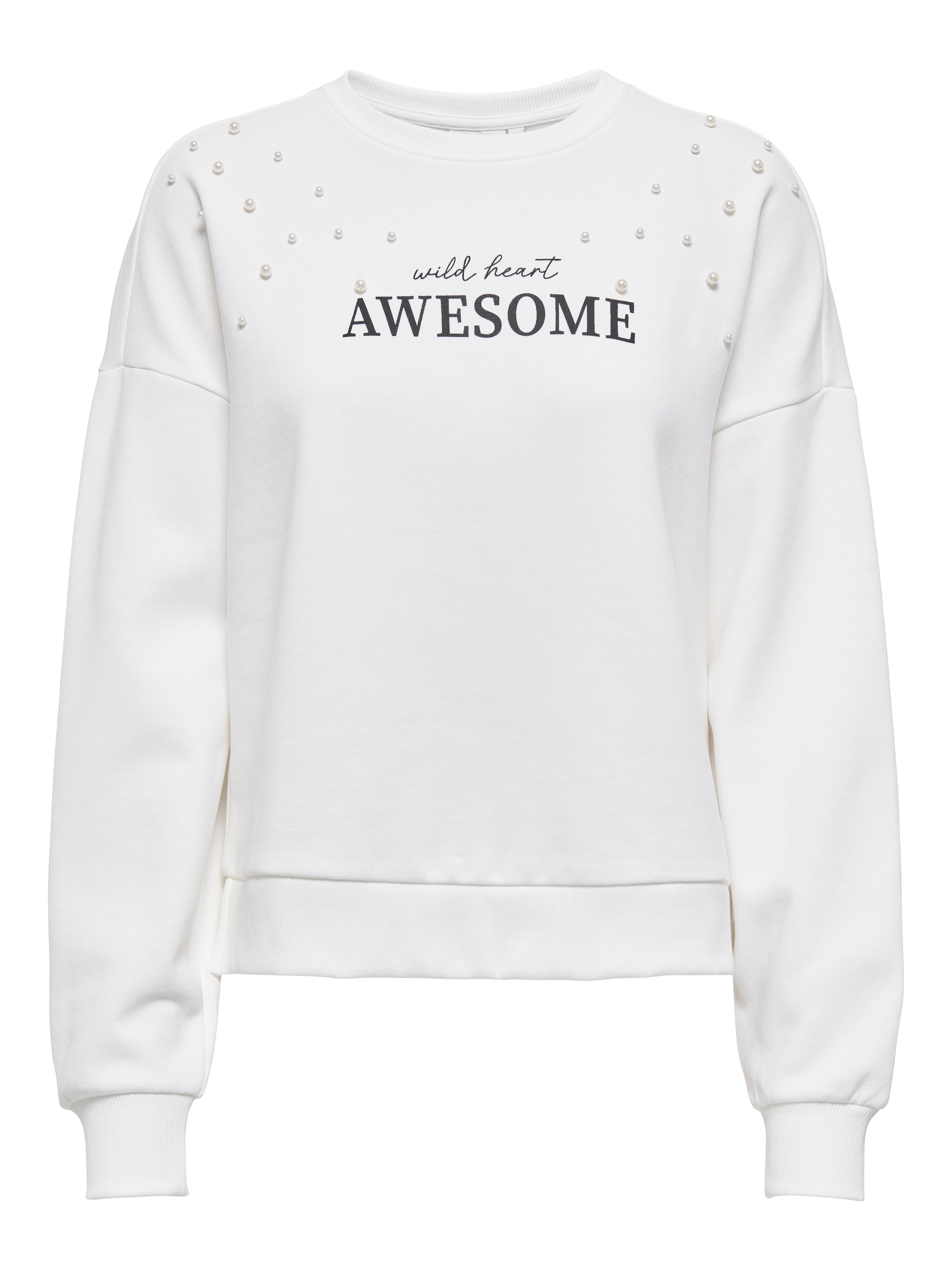 ONLY Sweatshirt "ONLJENNA L/S O-NECK EMB. BOX SWT" günstig online kaufen
