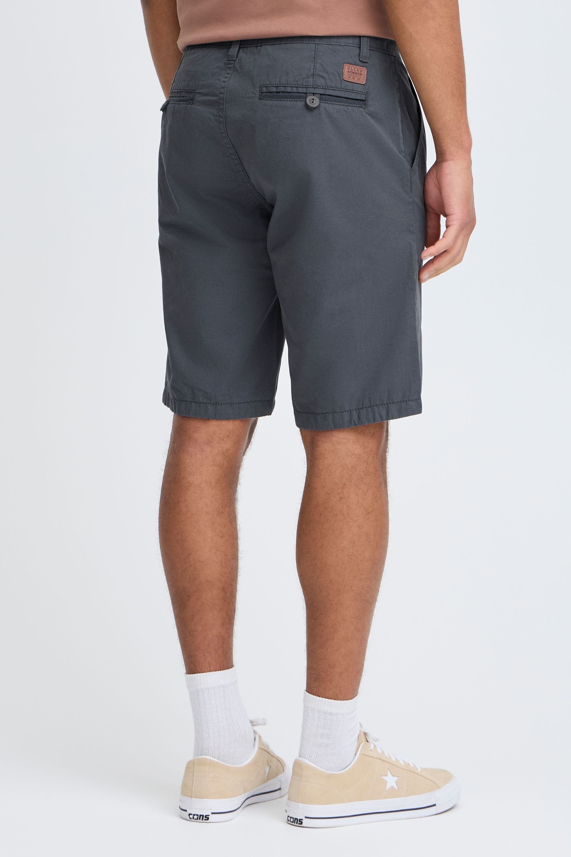 Chinoshorts BLEND "Chinoshorts BHKaito", Herren, Gr. S, N-Gr, blau (india ink), Obermaterial: 100% Baumwolle CO., Hosen Chinoshorts 3