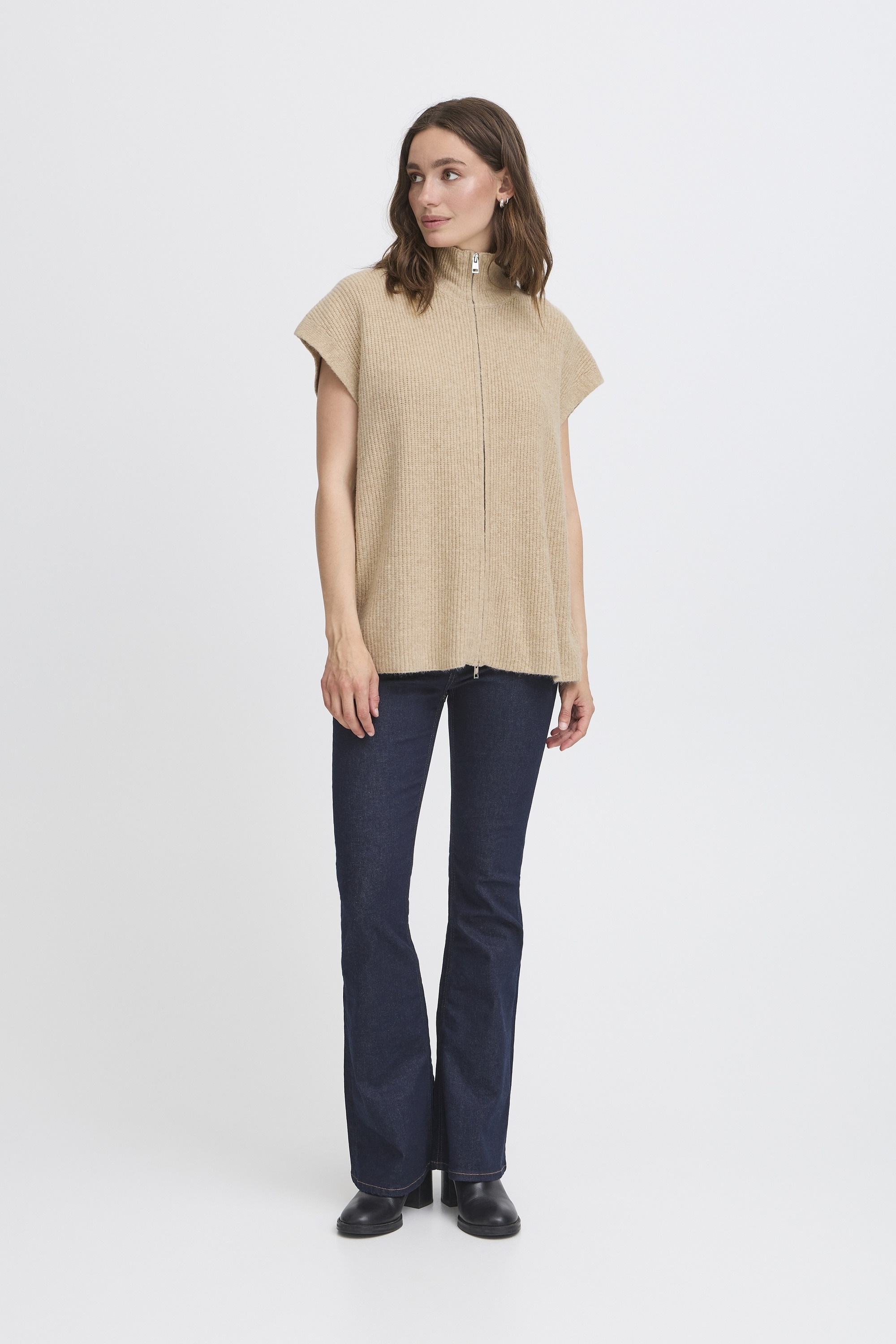 Ichi Strickjacke »Strickweste IHDUCIE«