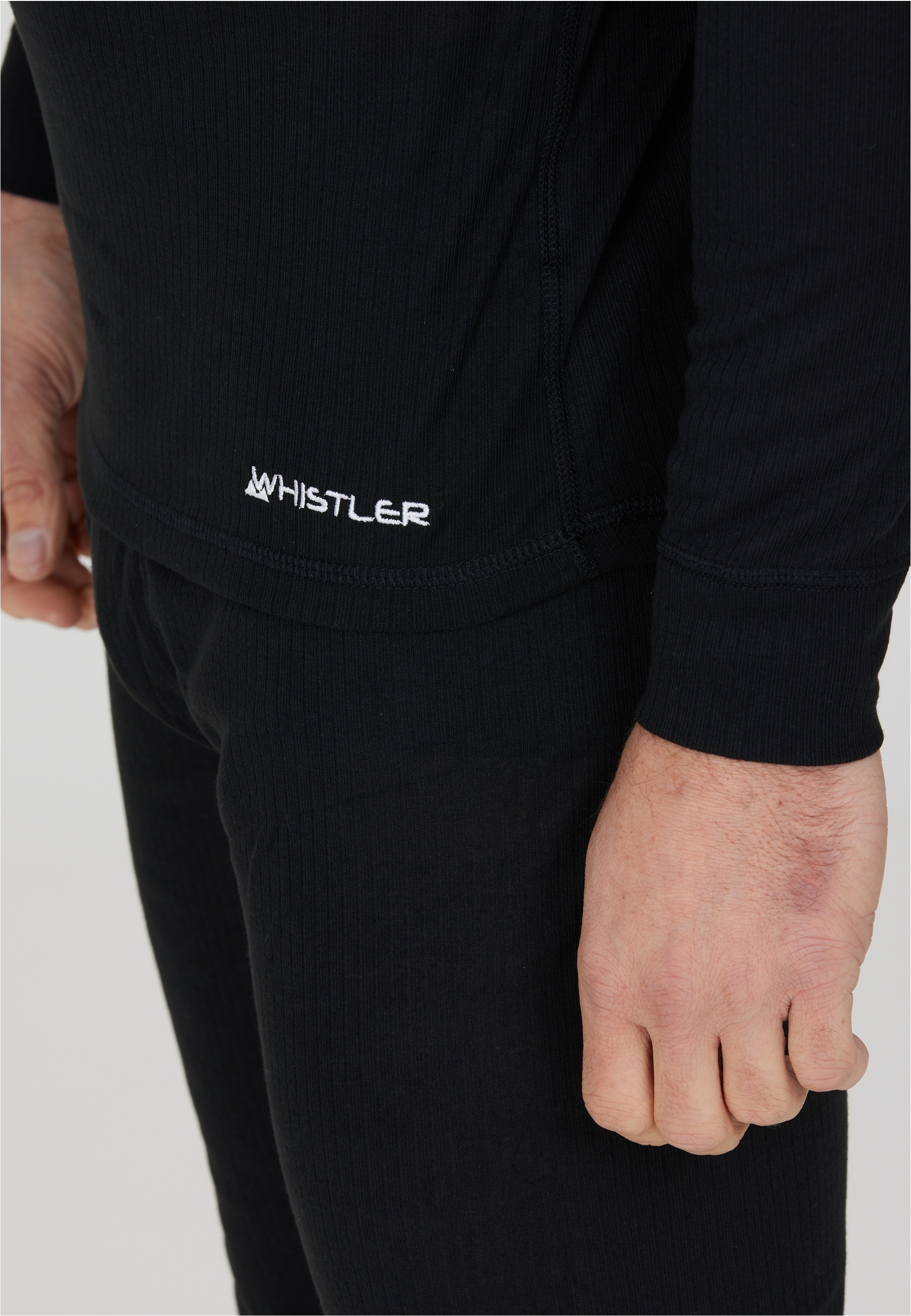 WHISTLER Funktionsshirt »Funktionswäsche-Set Oppdal« 2 Stk. tlg. mit Langarmshirt und Tight