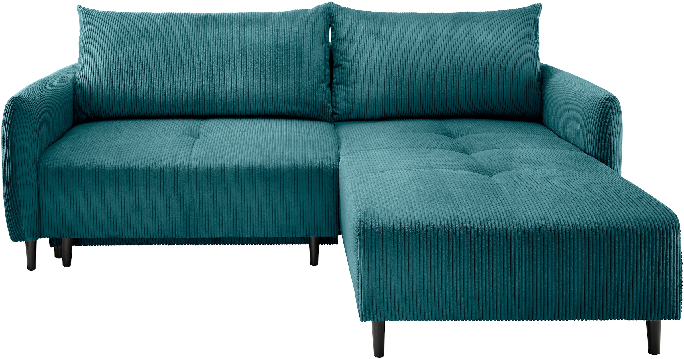 Home affaire Ecksofa "Mara, L-Form, aktueller Cord Bezug und tolle Farben, günstig online kaufen