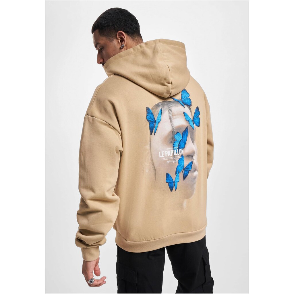 MisterTee Sweatshirt »MisterTee Unisex Le Papillon Heavy Oversize Hoody«, (1 tlg.)