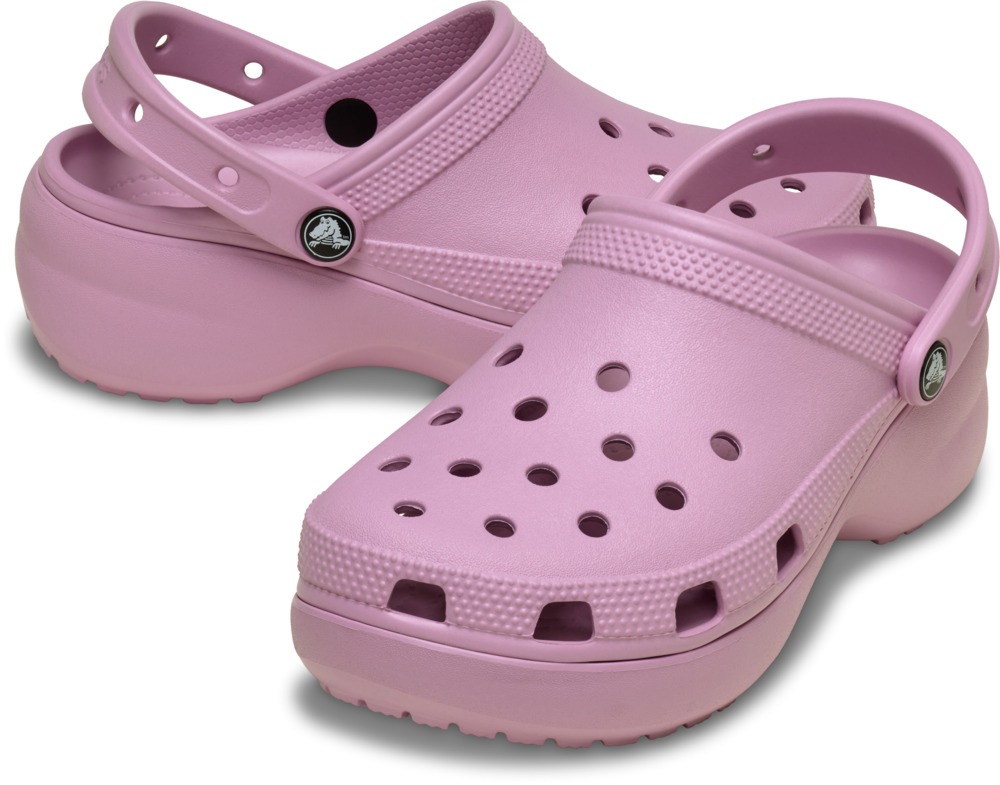 Crocs Clog "Classic Platform Clog W", Sommerschuh, Schlappen, Hausschuh, tr günstig online kaufen