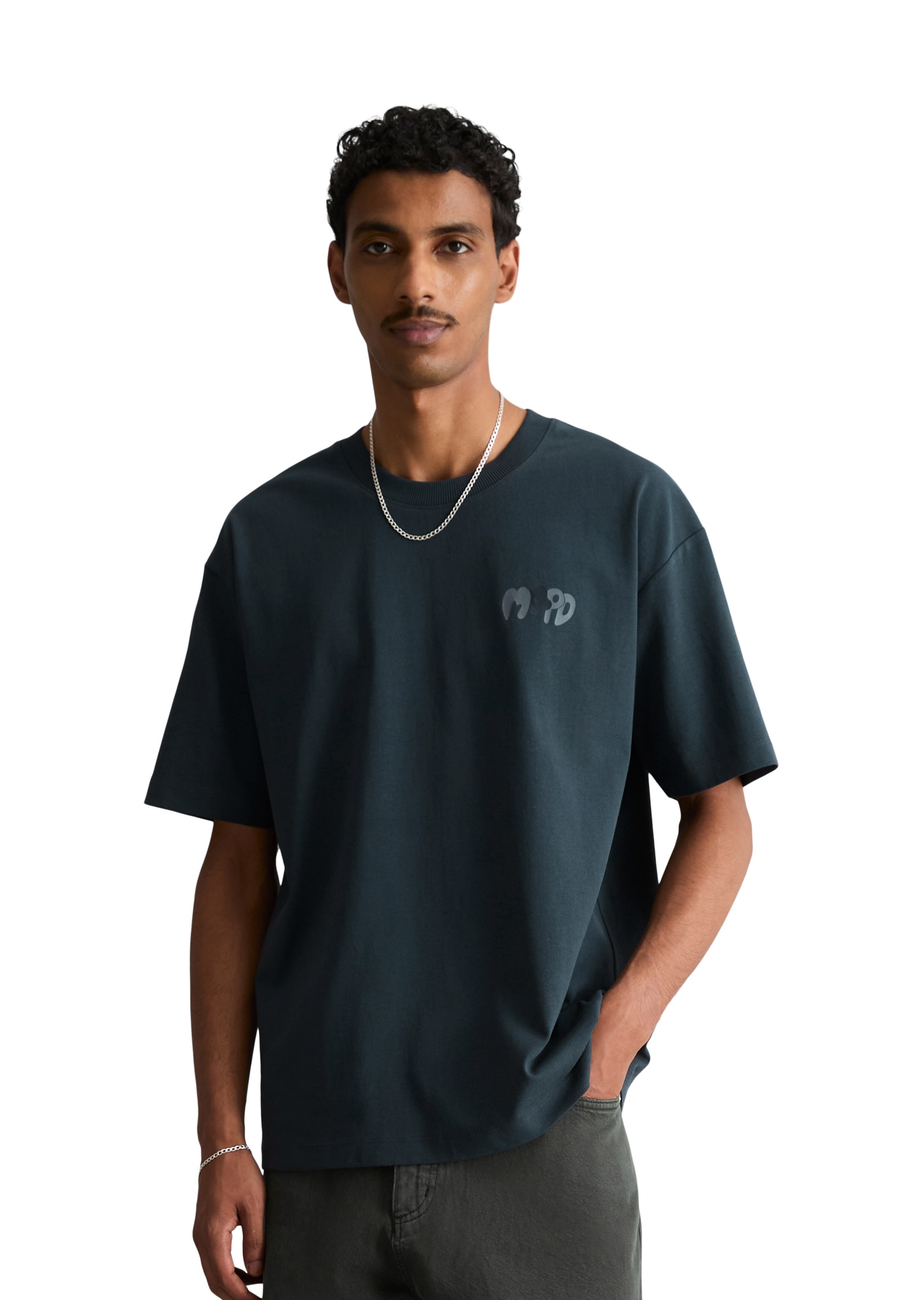 Marc OPolo DENIM T-Shirt "mit großem Rückenprint"