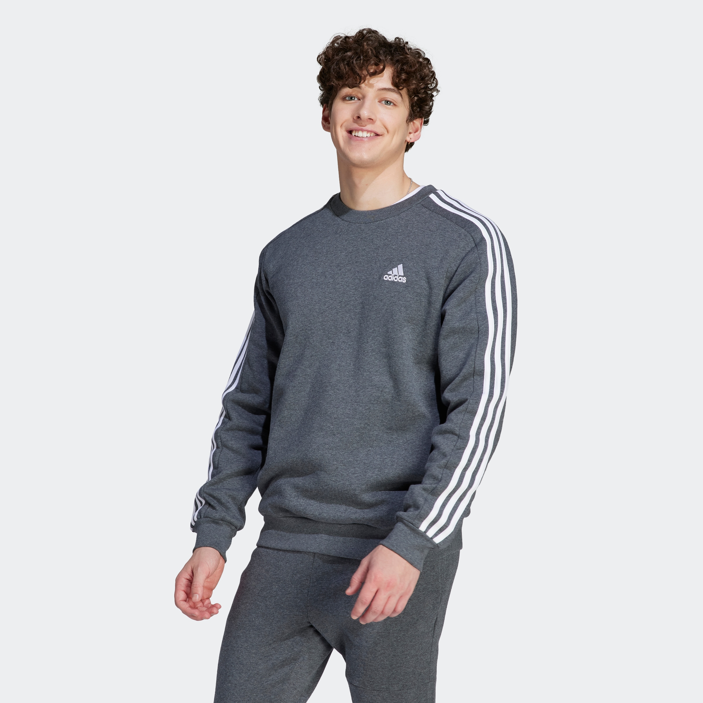 Sweatshirt »ESSENTIALS 3-STREIFEN«