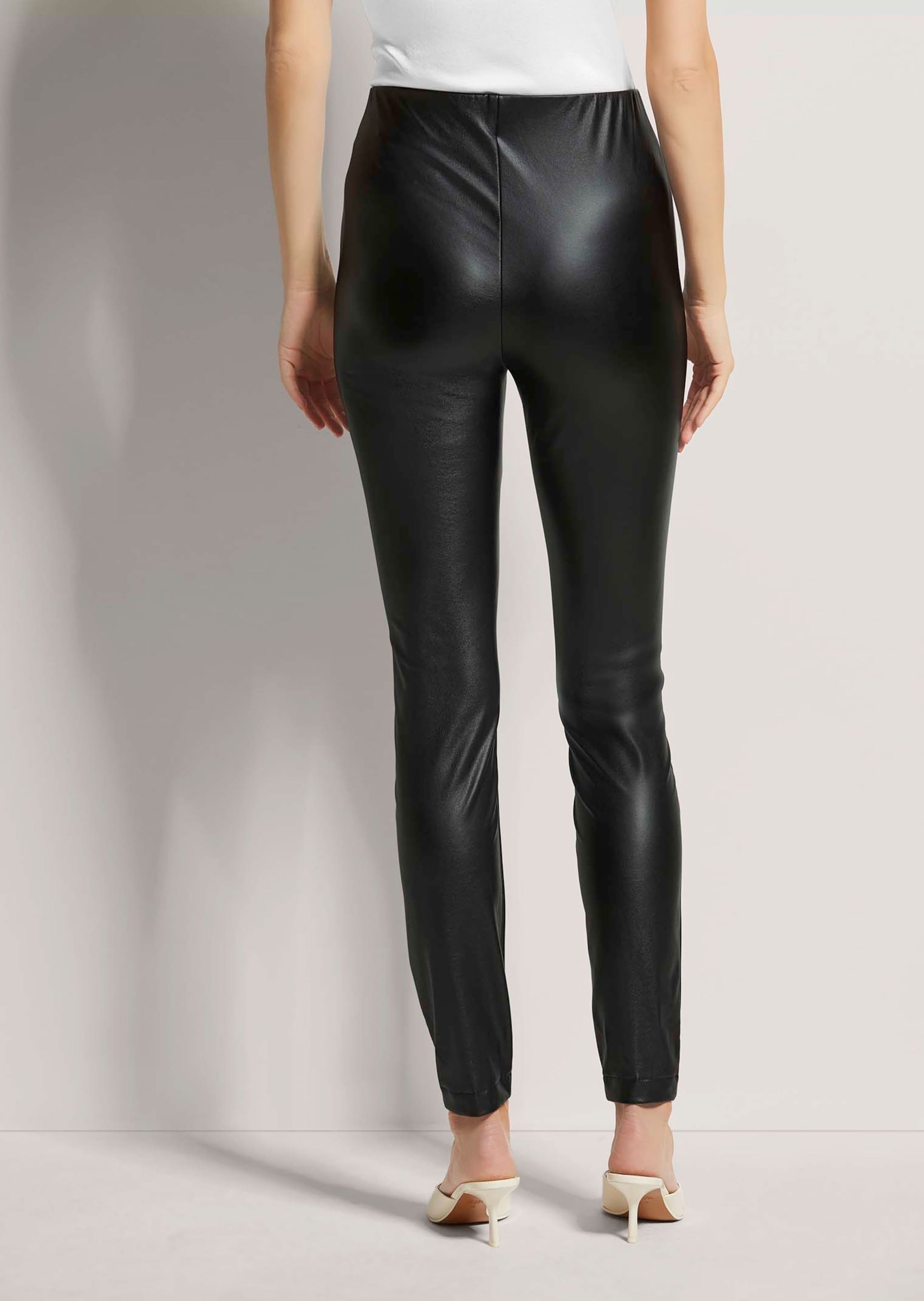 MADELEINE Leggings »Leggings Leggings im Leder-Look«