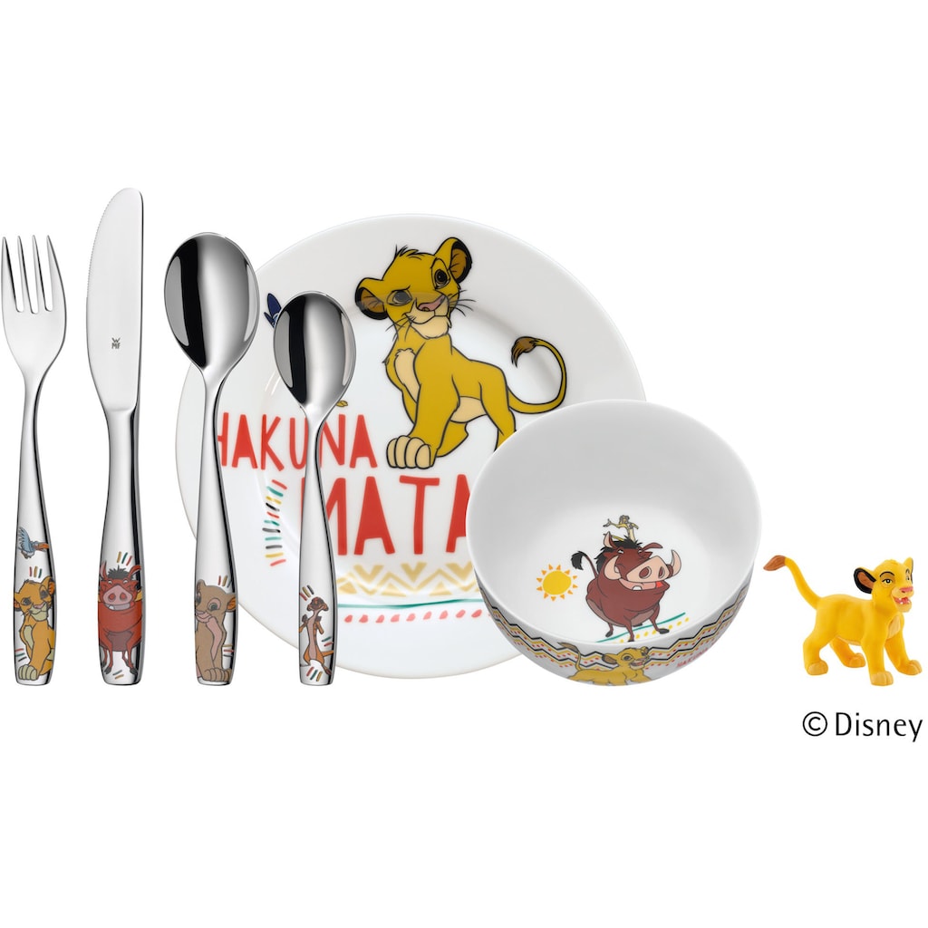 WMF Kindergeschirr-Set »Lion King«, (Set, 6 tlg.)