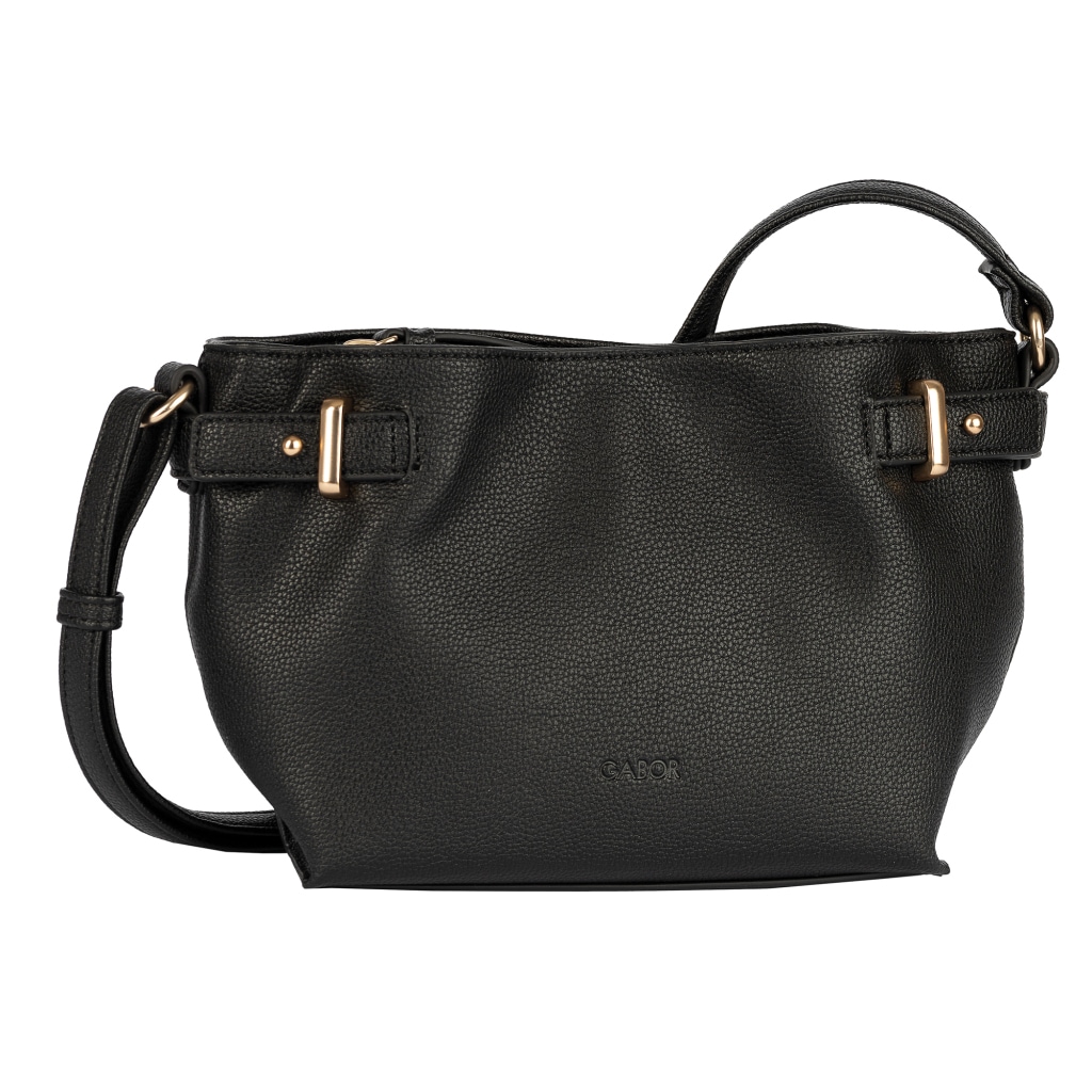 Gabor Umhängetasche »Astea« lässiger Schnitt mit matten Beschlägen & Kontrastkante auf Lederimitat