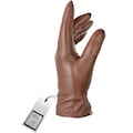 PEARLWOOD Lederhandschuhe »Meg«, Touchscreenfähig - mit 10 Fingern bedienbar, softes Futter