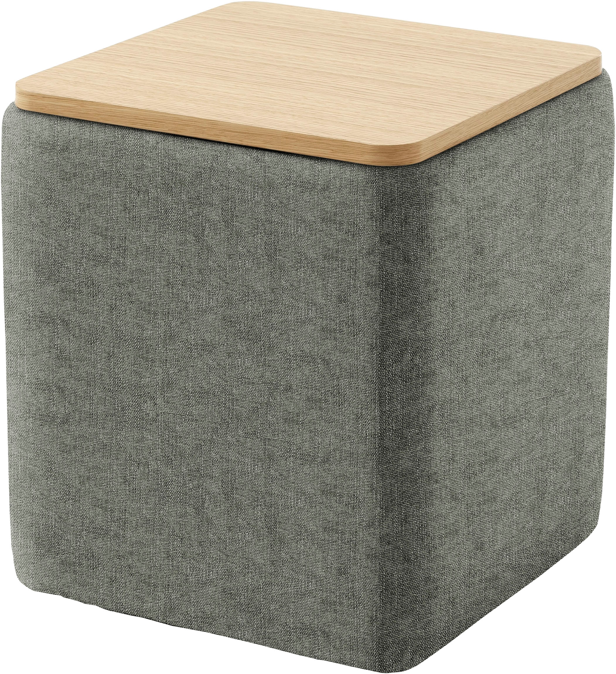 Home affaire Ablagetisch "Kyro, Stauraum mit Tischplatte Eiche, Breite 40 cm" Stylisch, handlich und praktisch für dein Schlafzimmer