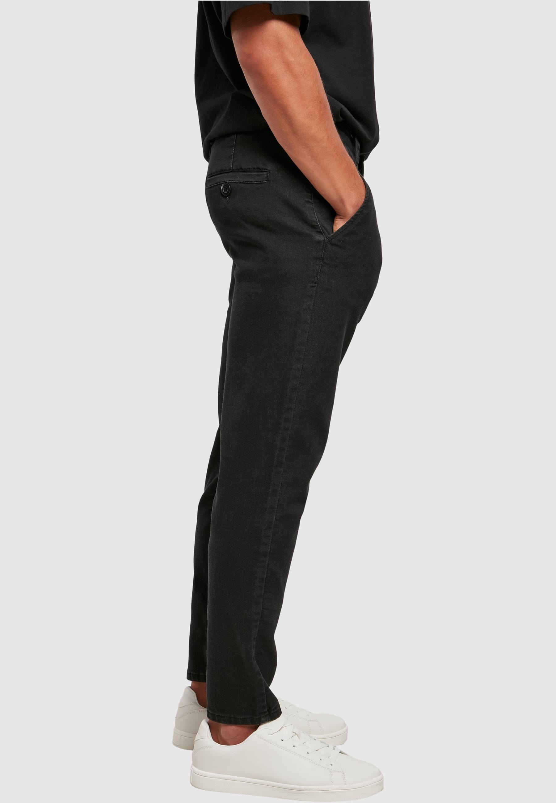 URBAN CLASSICS Bequeme Jeans »Urban Classics Herren Knitted Chino Denim«, (1 tlg.)