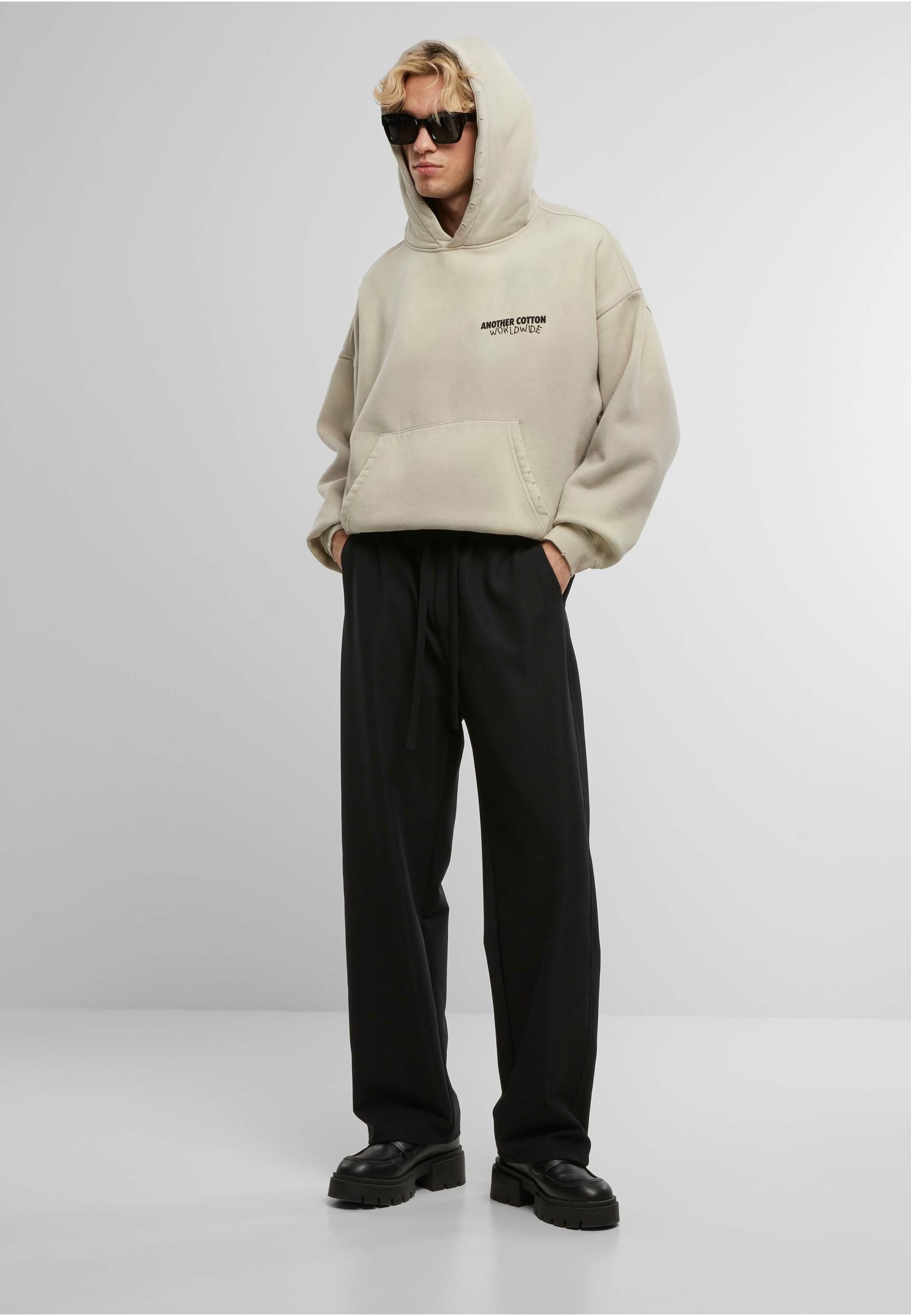 Another Cotton Lab Stoffhose »Another Cotton Lab ACL Logo Loose Pants«, (1 tlg.)