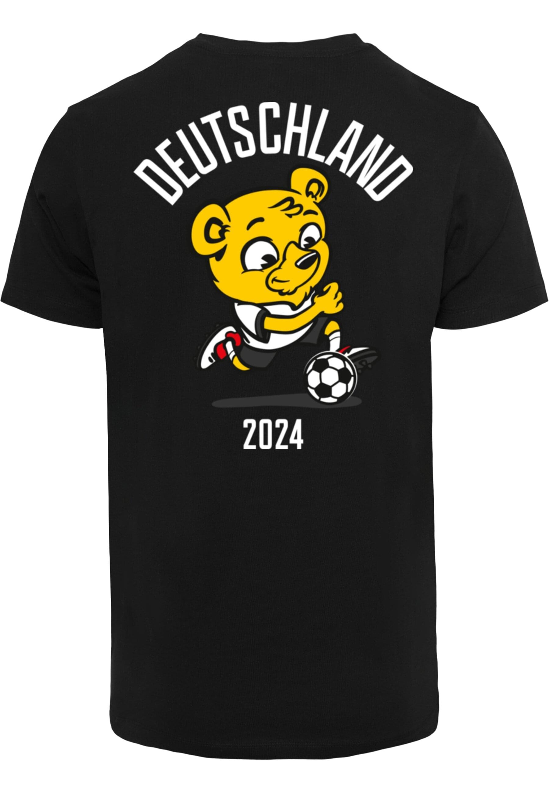 MisterTee T-Shirt "MisterTee Football Bear Tee" 1 Stk. tlg. günstig online kaufen