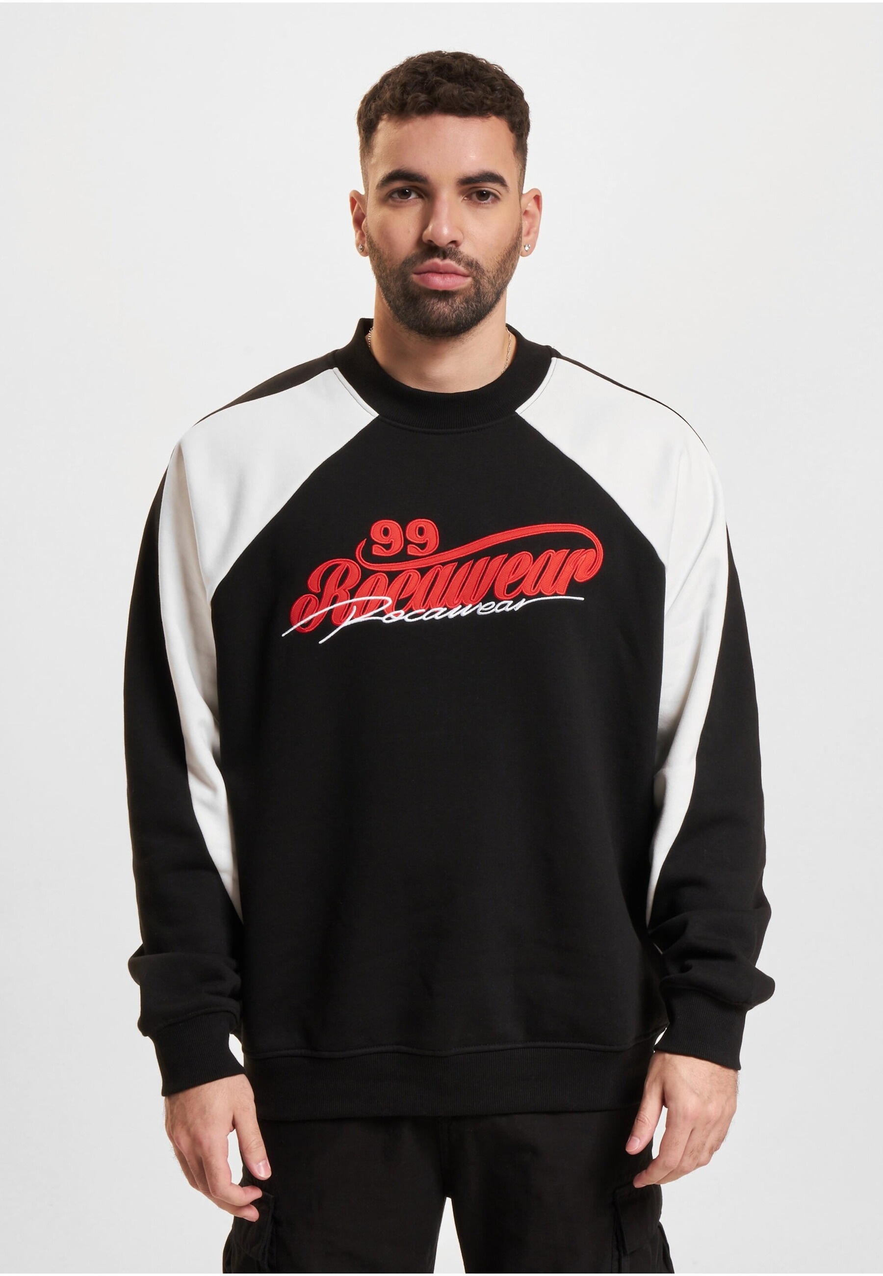Rocawear Rundhalspullover »Rocawear Rocawear Blocks Pullover« 1 Stk.
