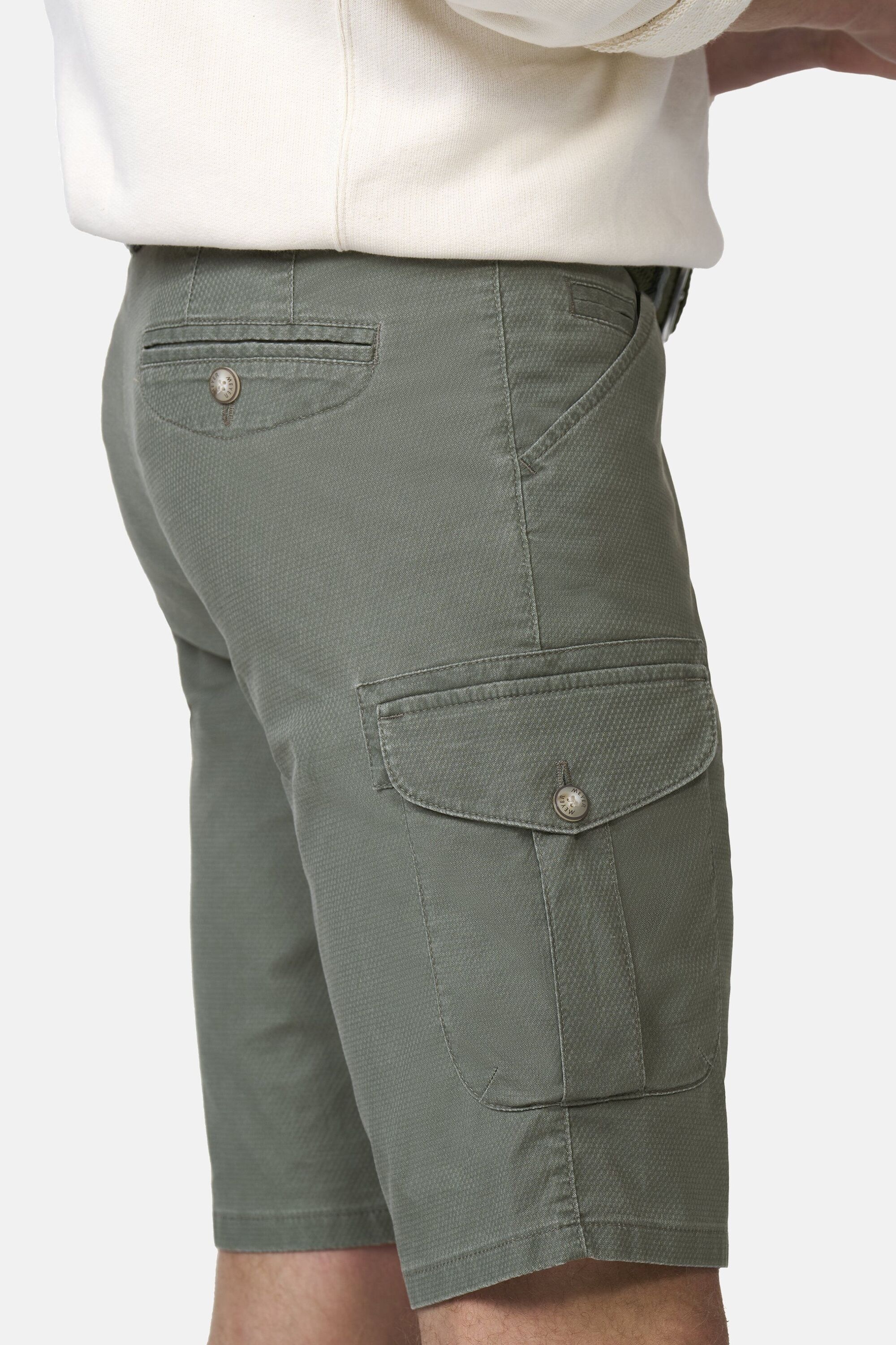 MEYER B-Orlando 1-3040 Herren Cargoshorts Oliv Gr. 52 3