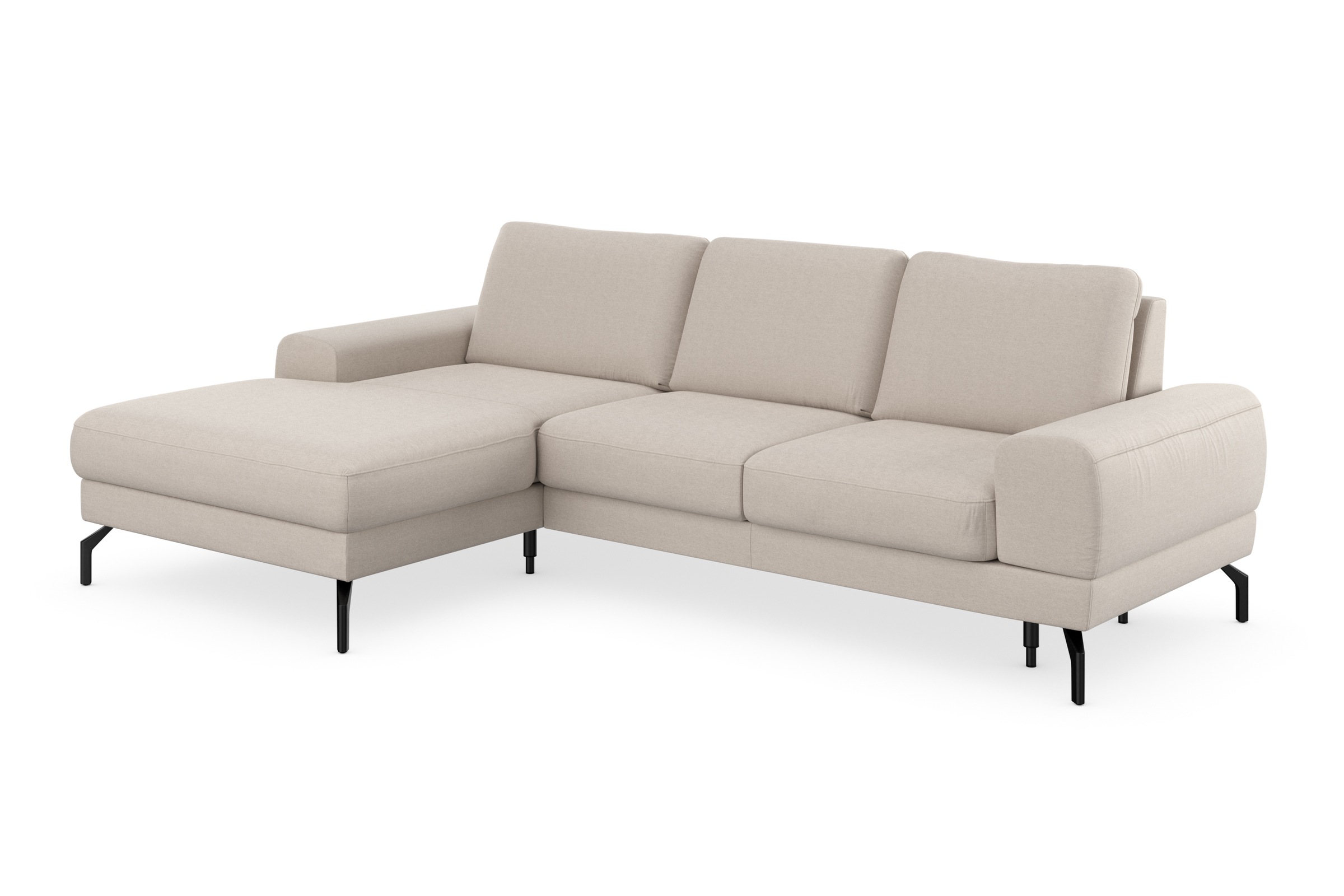 sit&more Ecksofa »Cinturo L-Form«, inklusive Sitztiefenverstellung und Federkern, Sitzhöhe 48 cm