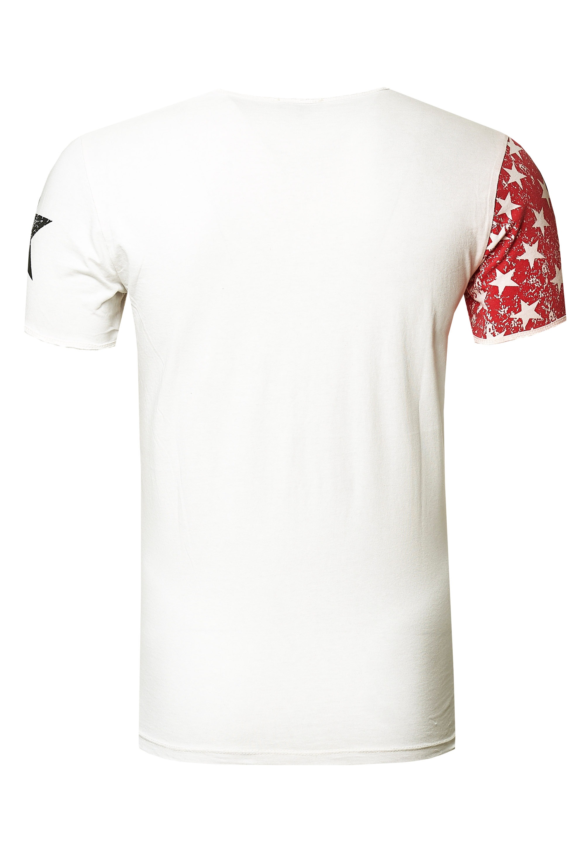 Rusty Neal T-Shirt, mit V-Neck