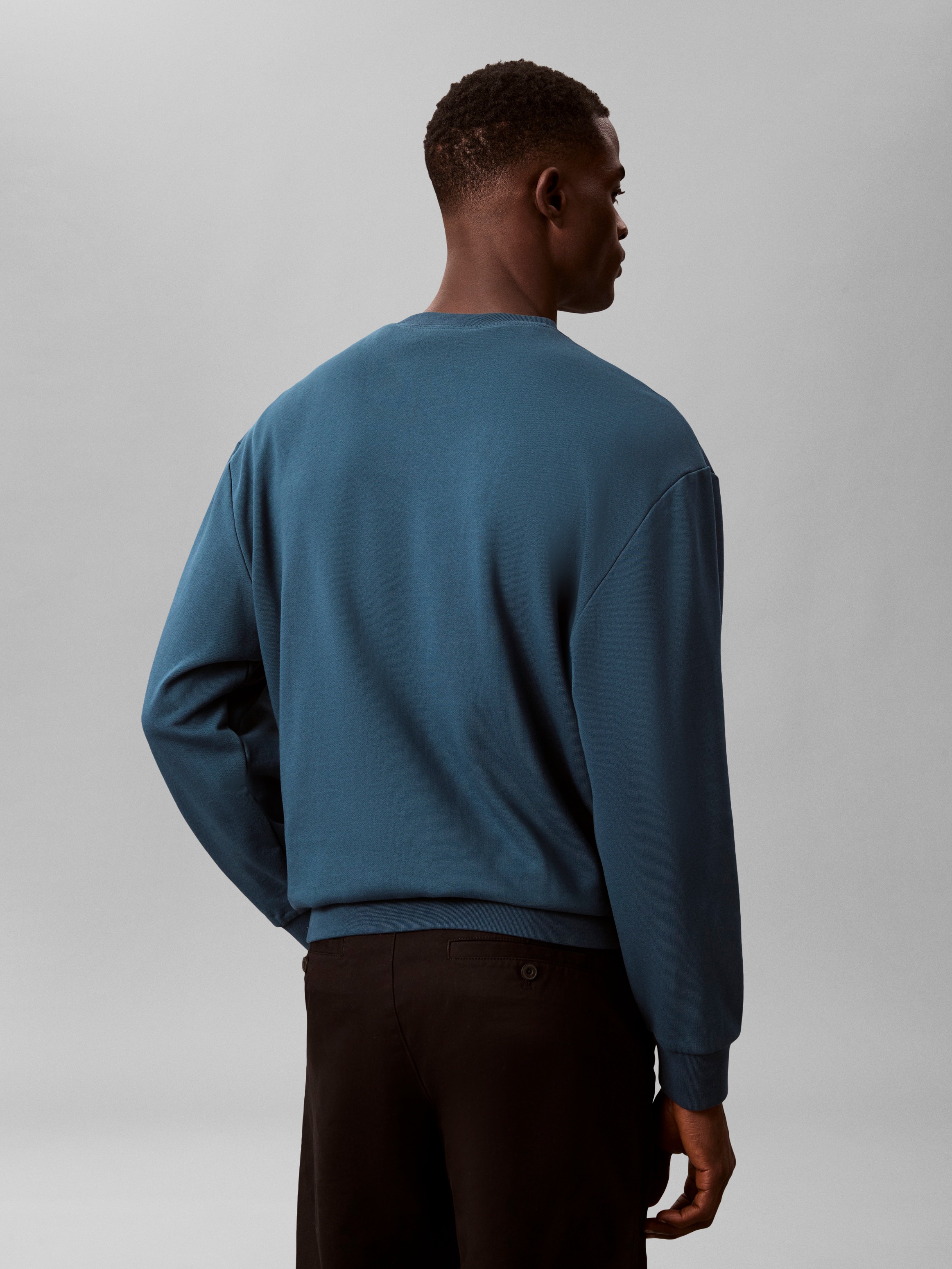 Thumbnail - Calvin Klein Jeans Sweatshirt "400GSM TRRY BDG CRWN", Mit Rundhalsausschnitt