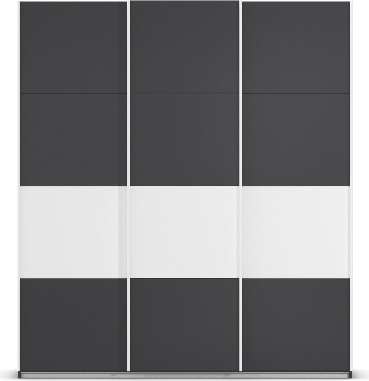rauch Schwebetürenschrank »Schwebetürenschrank Kleiderschrank Schrank Garderobe CORTONA«, inkl. Inneneinteilung, 2 Stoffboxen und zusätzlichen Einlegeböden