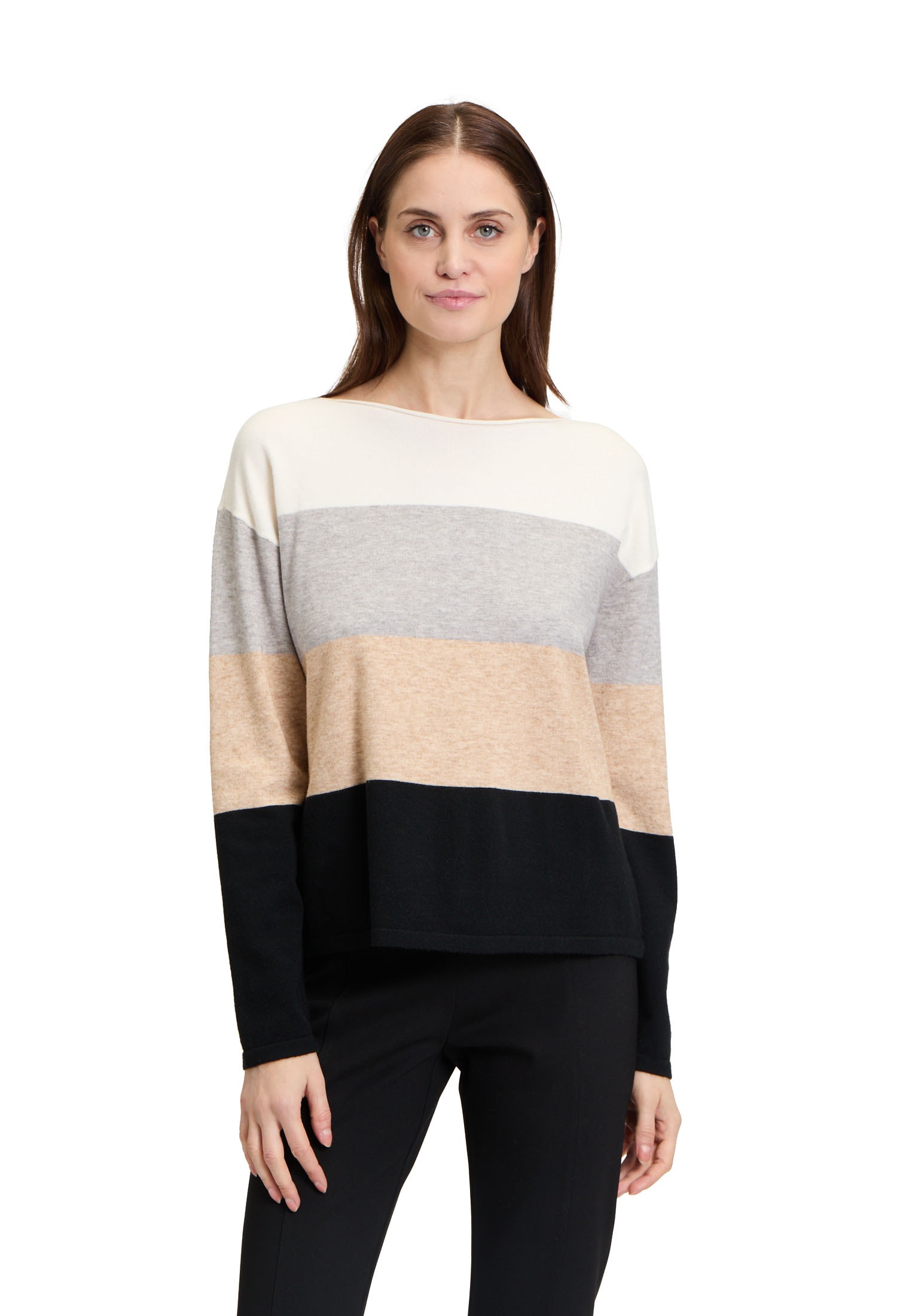 Betty Barclay Strickpullover "Betty Barclay Feinstrickpullover mit Color Bl günstig online kaufen