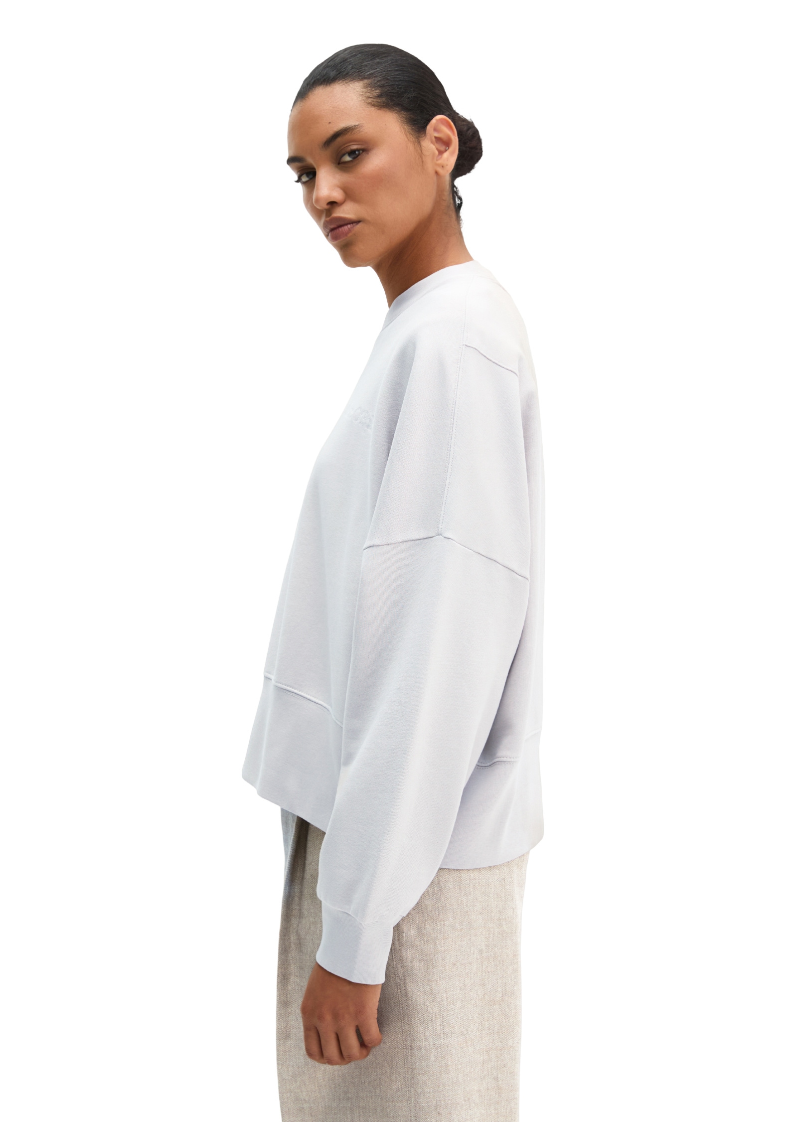 Marc O'Polo Sweatshirt »mit recycelter Baumwolle«
