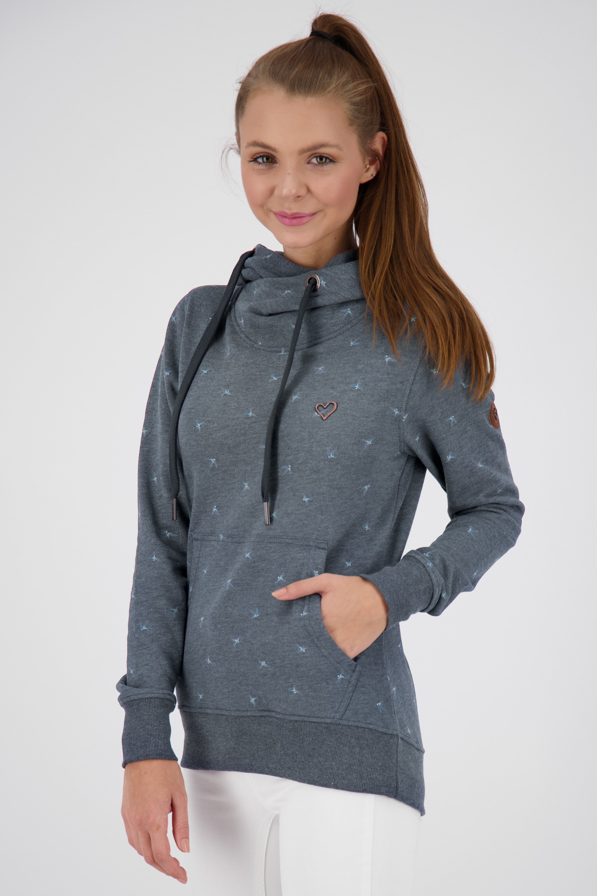 Alife & Kickin Kapuzensweatshirt "Damen SarahAK B" günstig online kaufen