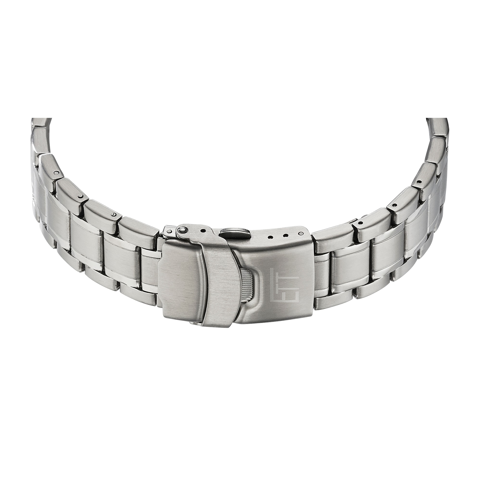 ETT Funkuhr »Gobi« Armbanduhr, Solar, Herrenuhr, Edelstahlarmband, analog, digital