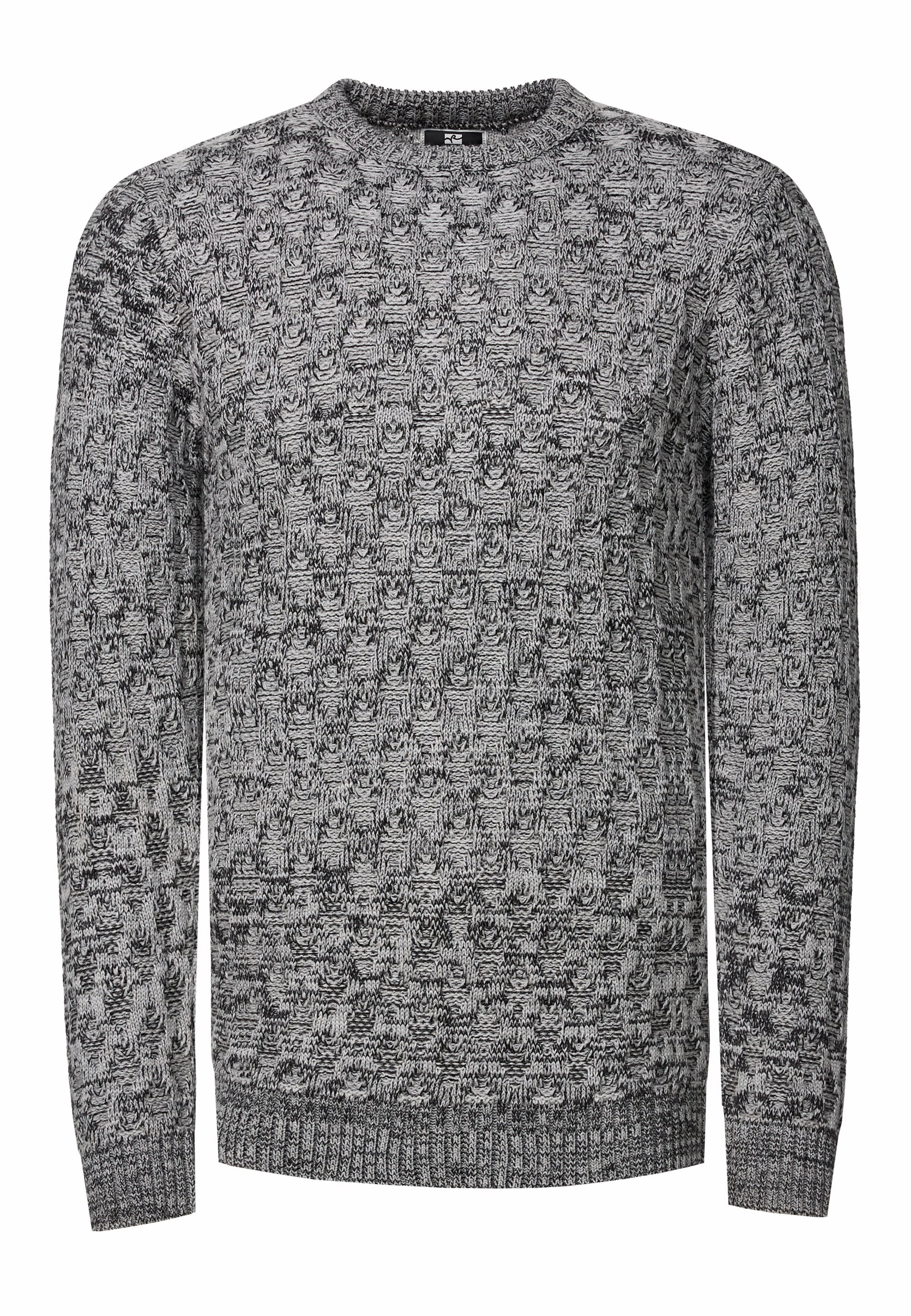 Rusty Neal Strickpullover, mit schönem Muster