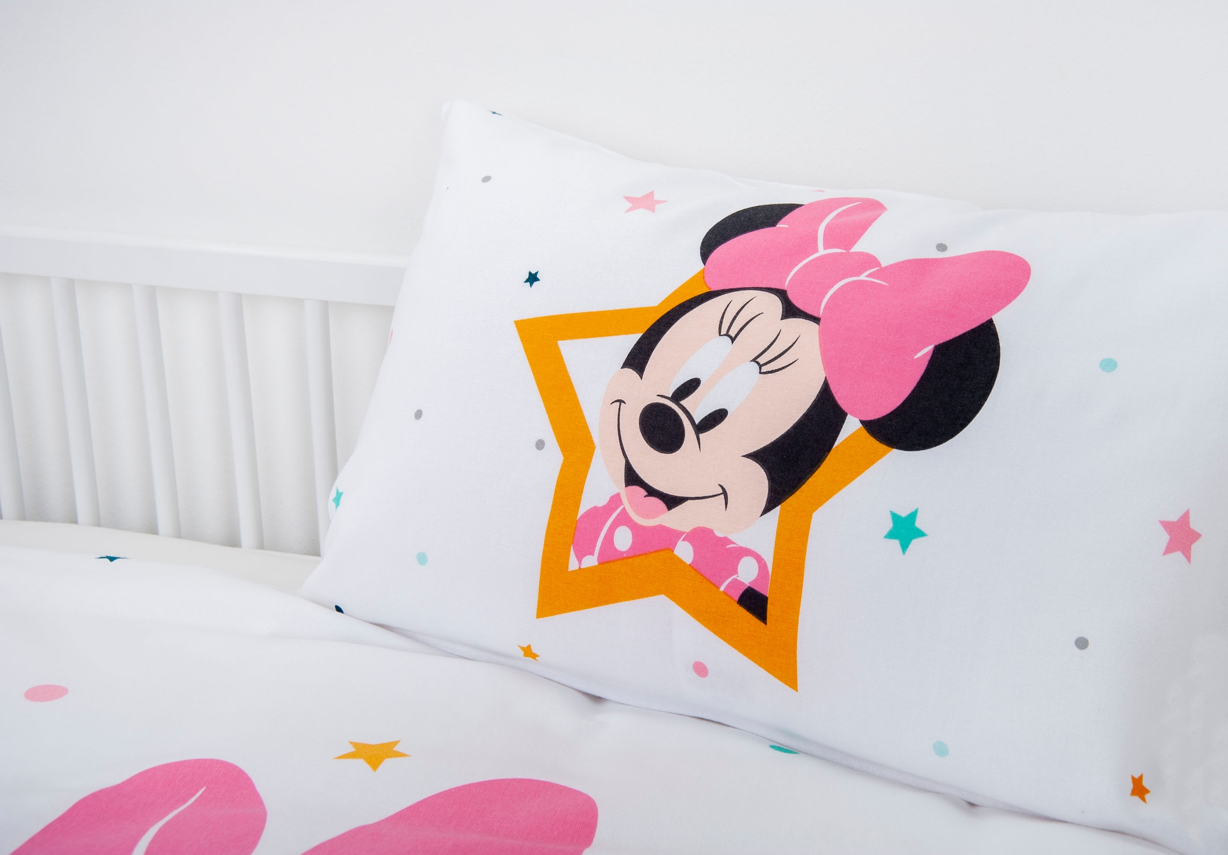 Disney Babybettwäsche »Disney´s Minnie Mouse«, mit liebevollem Motiv