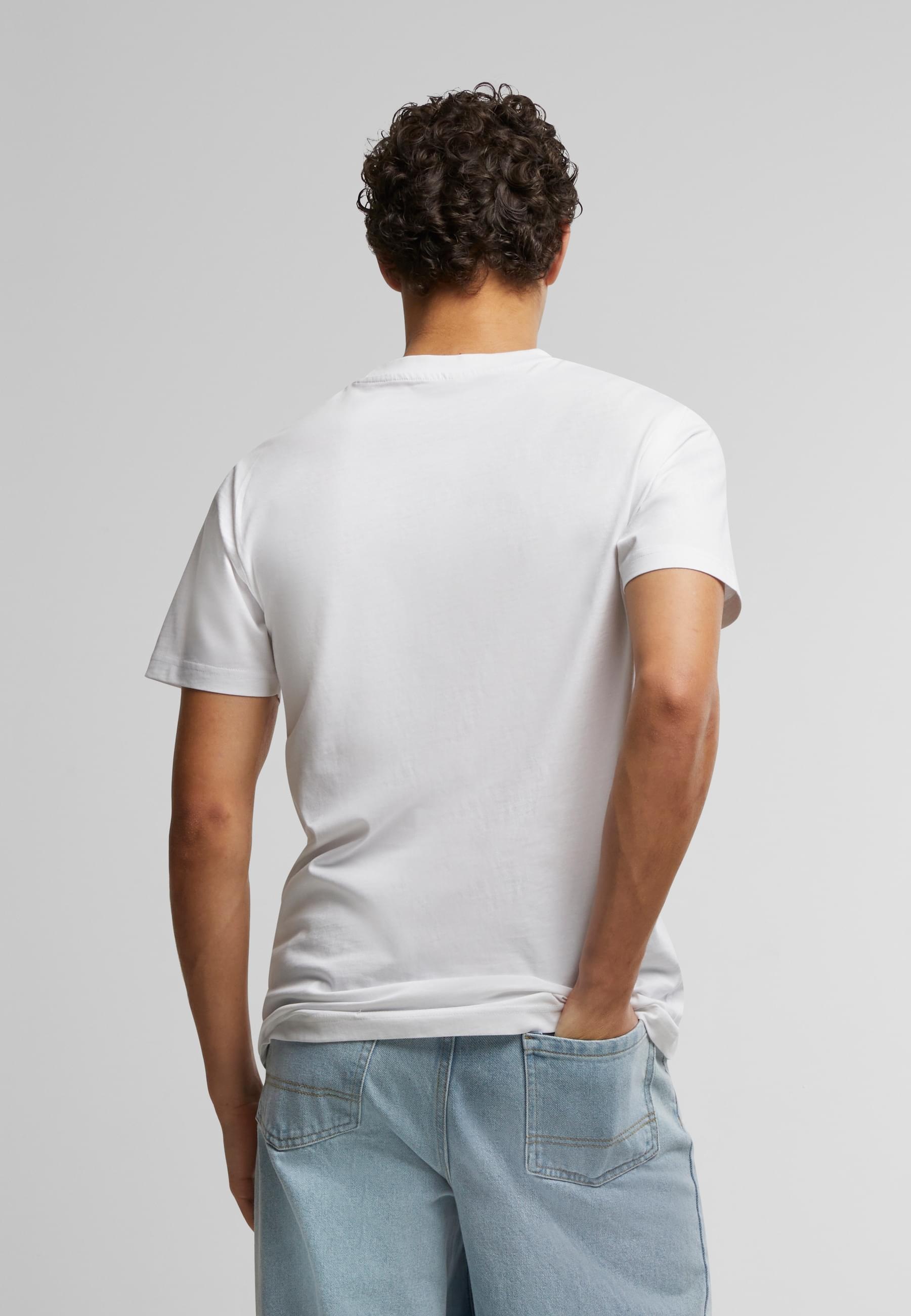 MisterTee T-Shirt »MisterTee USA College Wording Patch Tee«, (1 tlg.)
