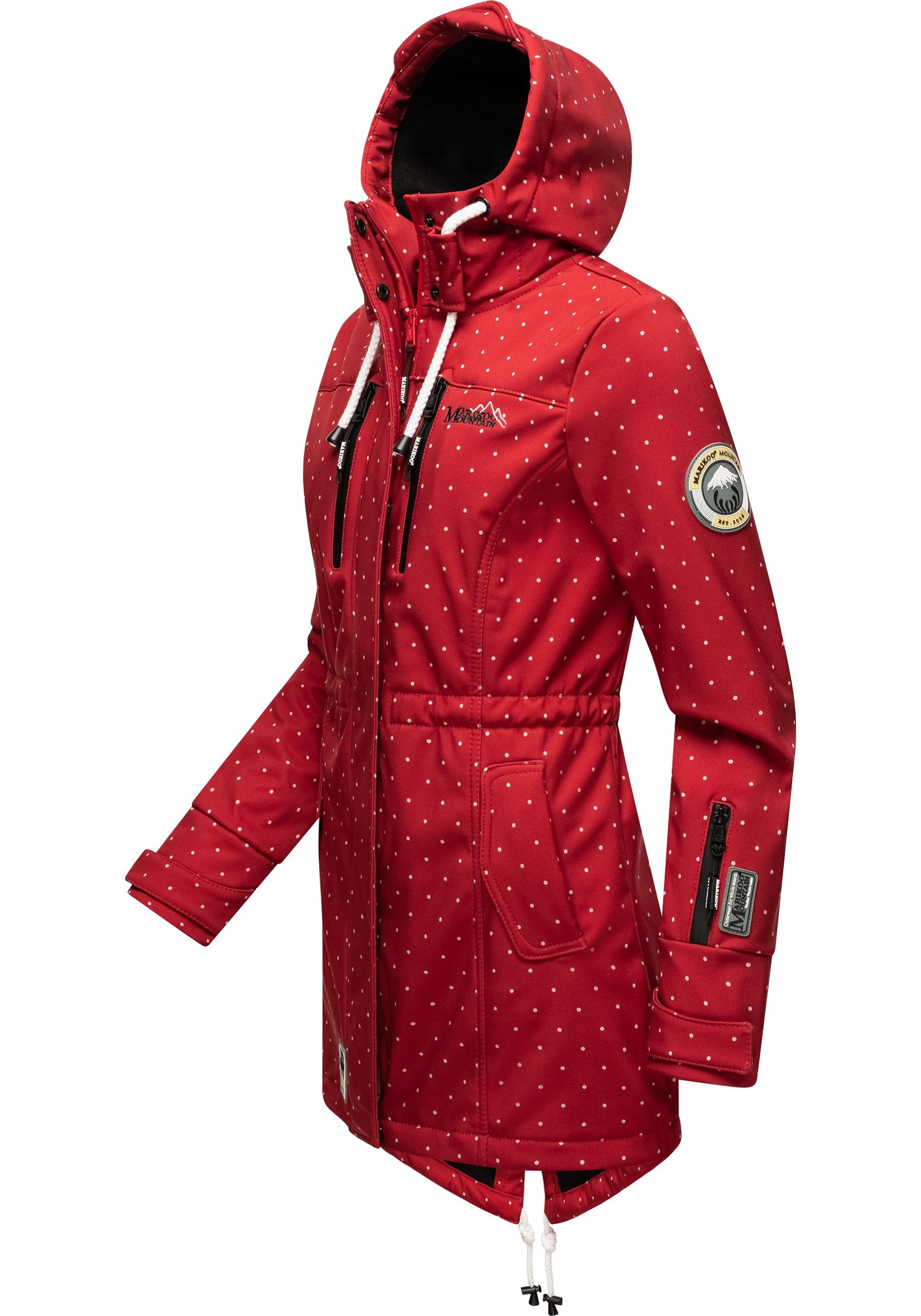 Marikoo Funktionsmantel "Zimtzicke" Softshell Parka mit Kapuze günstig online kaufen