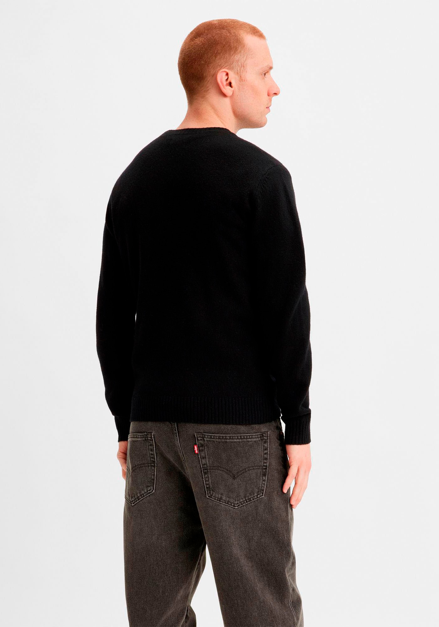 Thumbnail - Levis Wollpullover "ORIGINAL HM SWEATER", in klassischer Rundhalsform