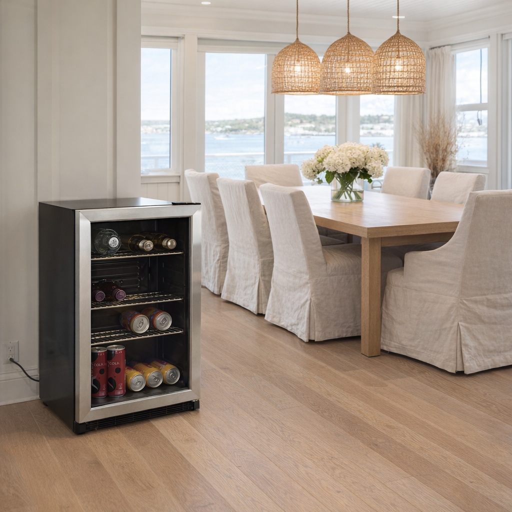 Hanseatic Getränkekühlschrank »HBC68ECBH« 69 cm hoch 43 cm breit